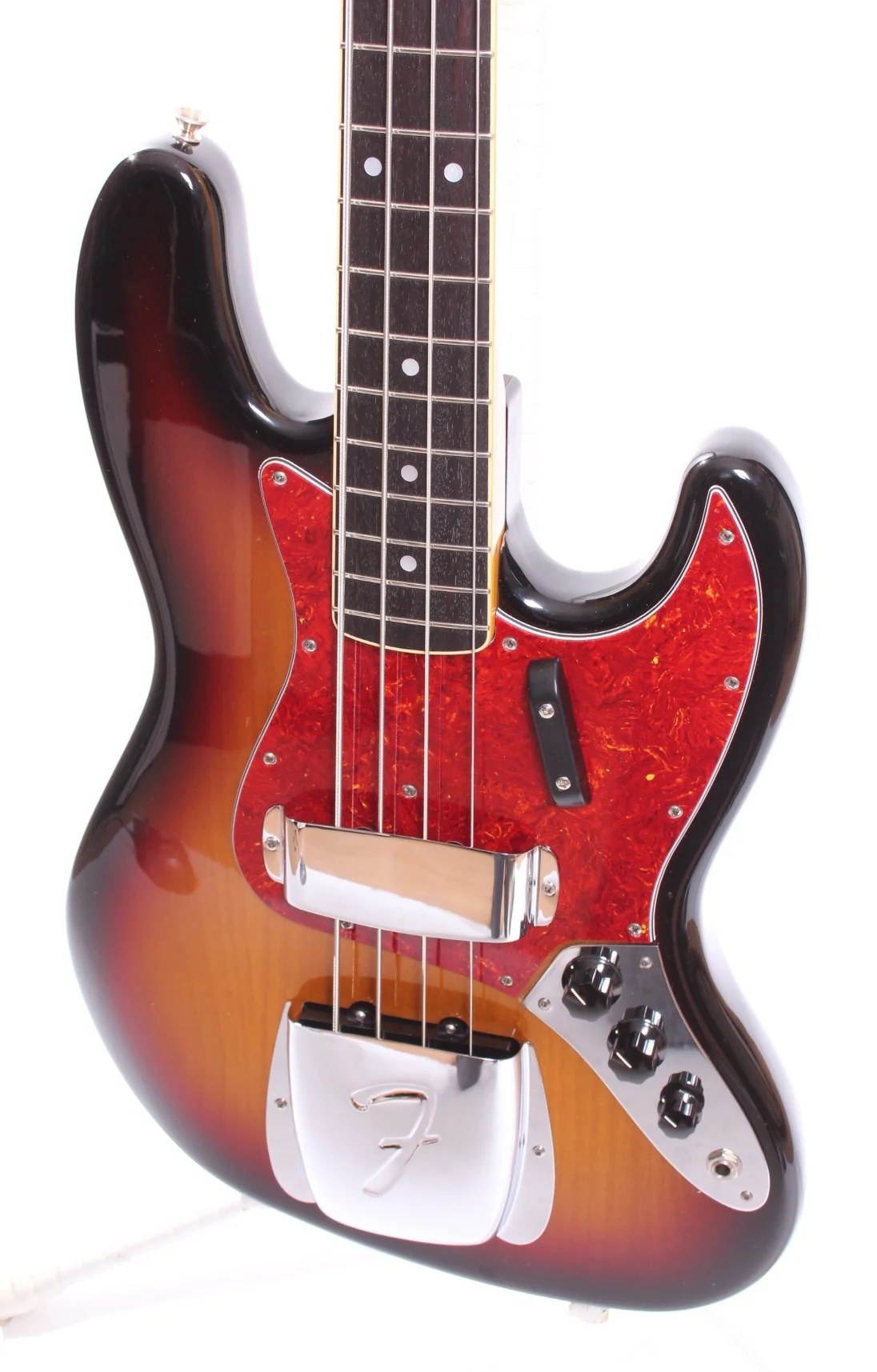 2007 Fender Jazz Bass 65 Reissue sunburst - Image 3
