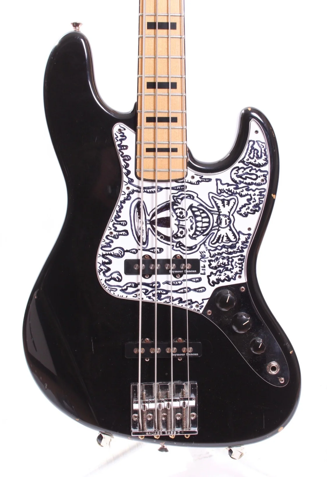 2007 Fender Jazz Bass Geddy Lee Lil Joe Raposo black - Image 11