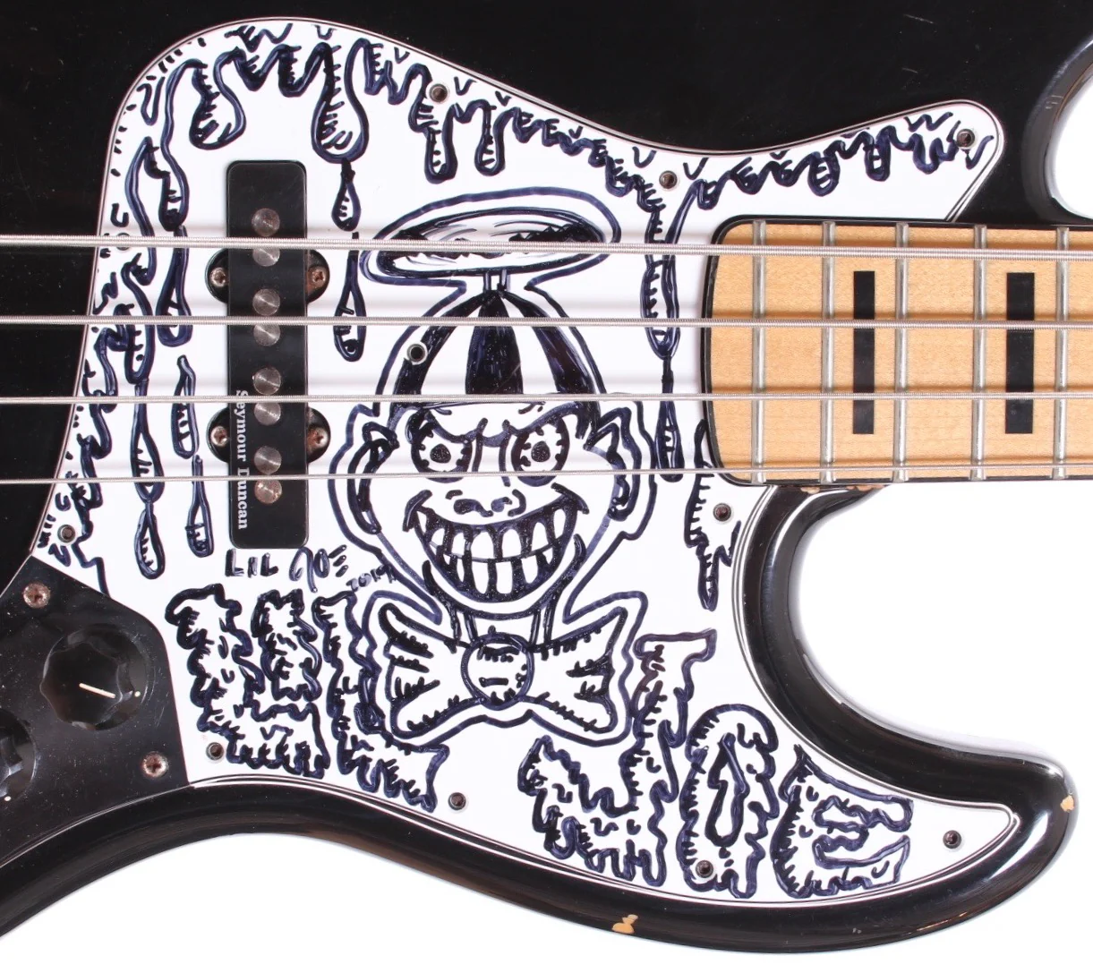 2007 Fender Jazz Bass Geddy Lee Lil Joe Raposo black - Image 12