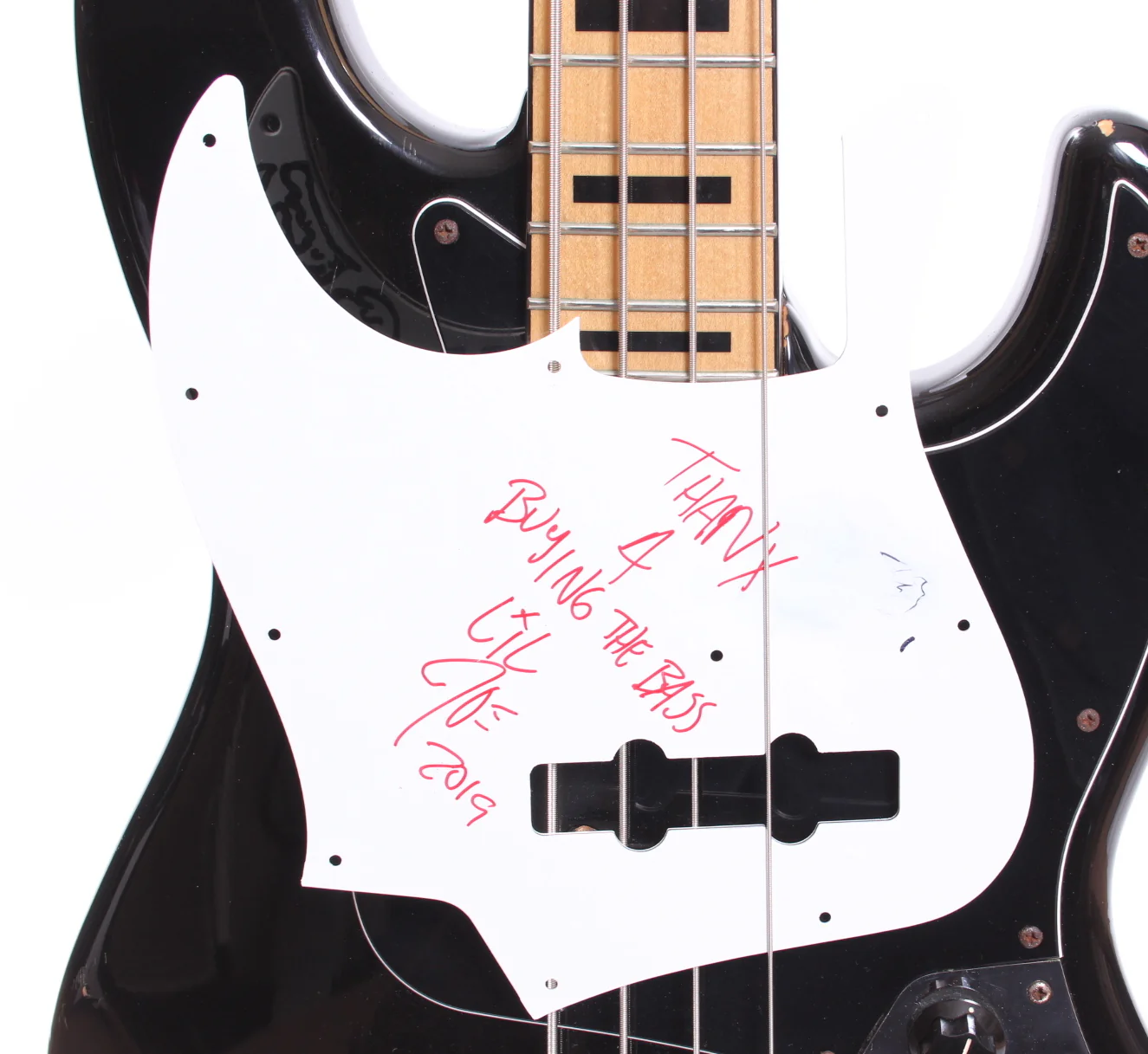 2007 Fender Jazz Bass Geddy Lee Lil Joe Raposo black - Image 13
