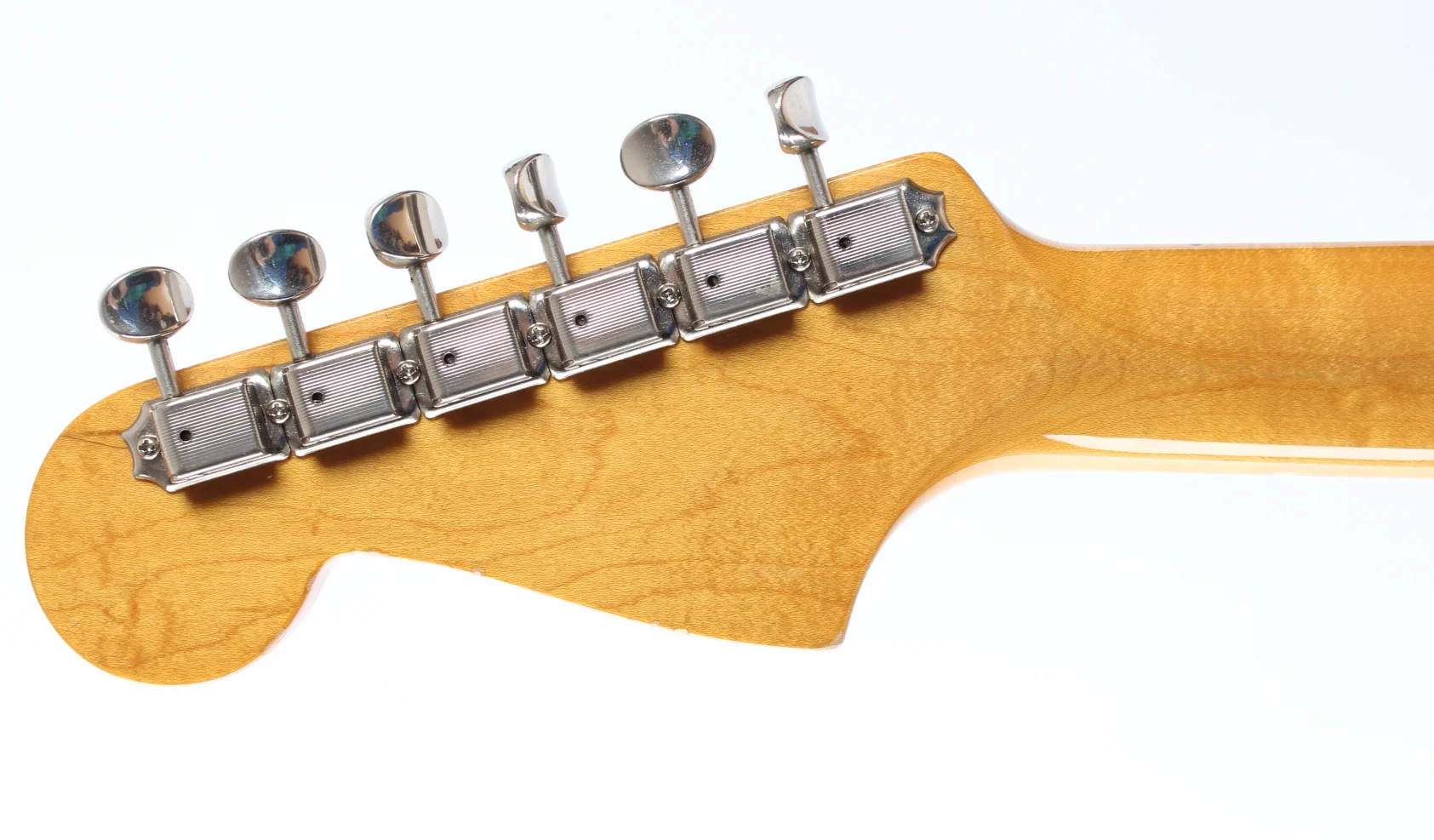 2007 Fender Jazzmaster 66 Reissue block inlays sunburst - Image 10