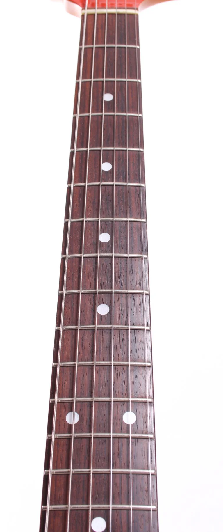 2007 Fender Mustang 60s Reissue Competition Fiesta Red - Image 4