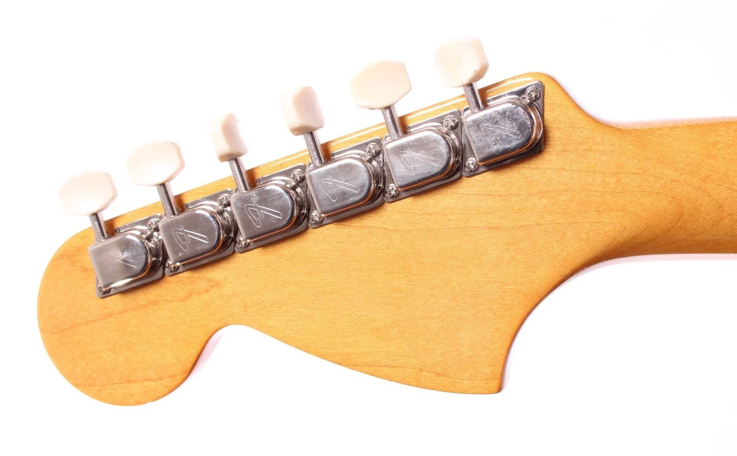 2007 Fender Mustang 65 Reissue vintage white - Image 10