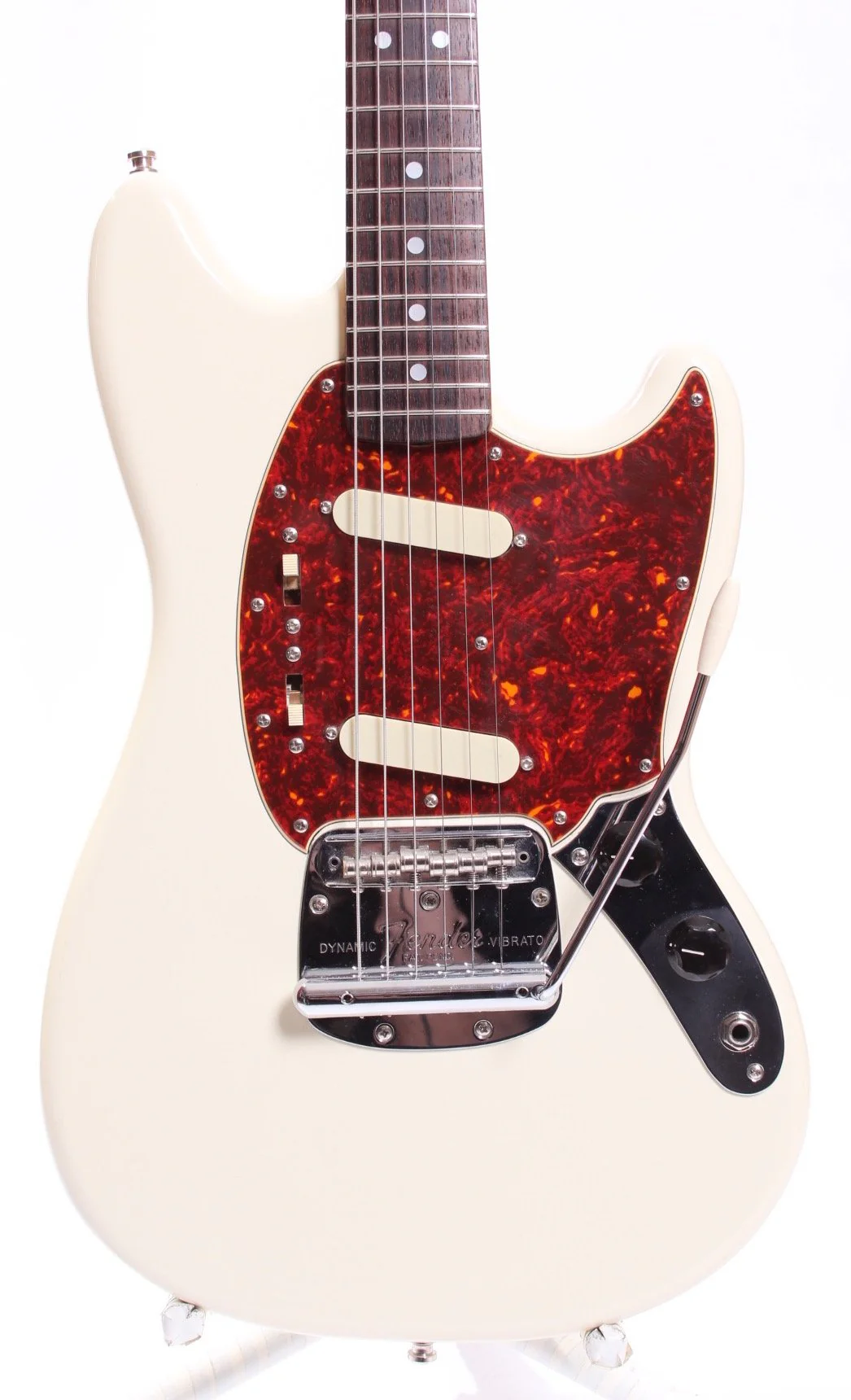 2007 Fender Mustang 65 Reissue vintage white - Image 2