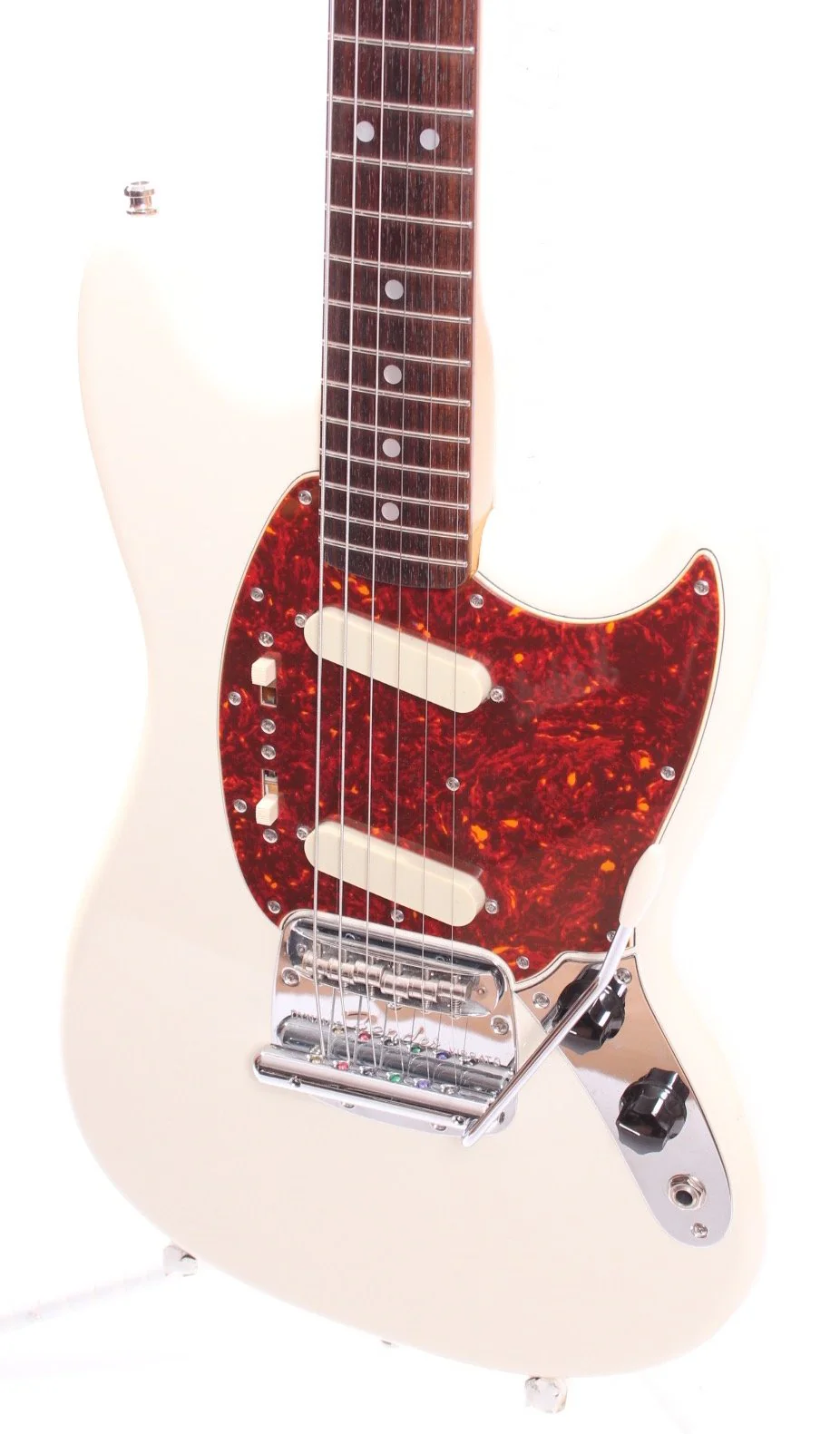2007 Fender Mustang 65 Reissue vintage white - Image 3