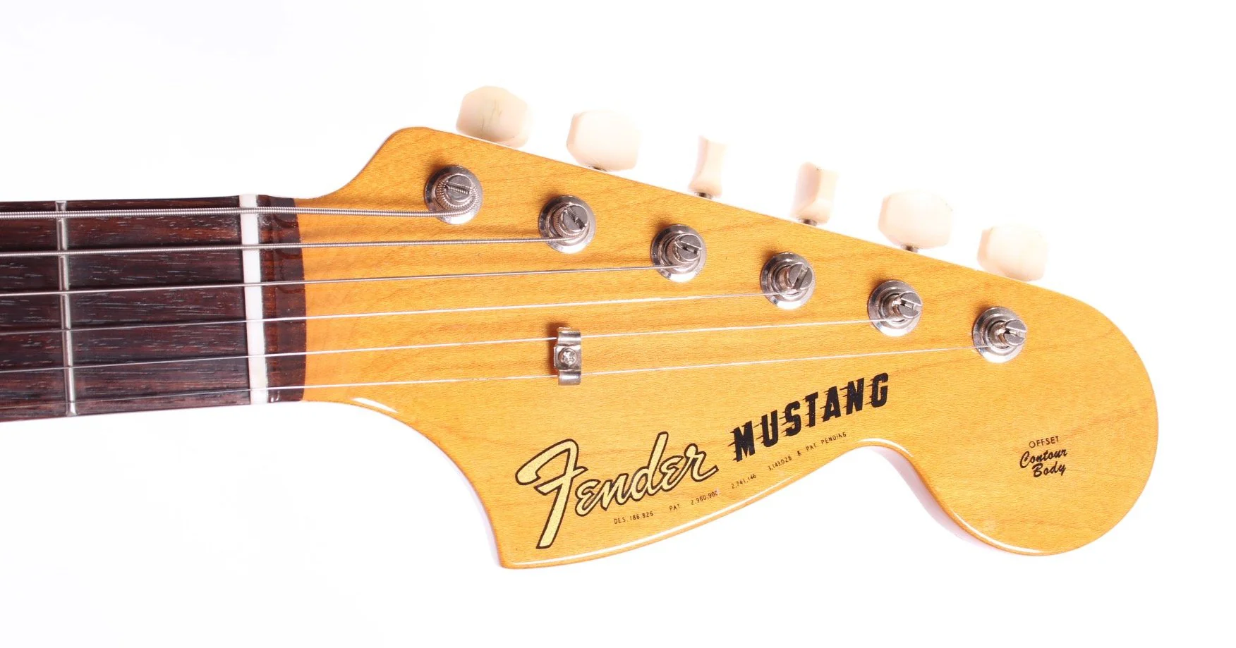 2007 Fender Mustang 65 Reissue vintage white - Image 5