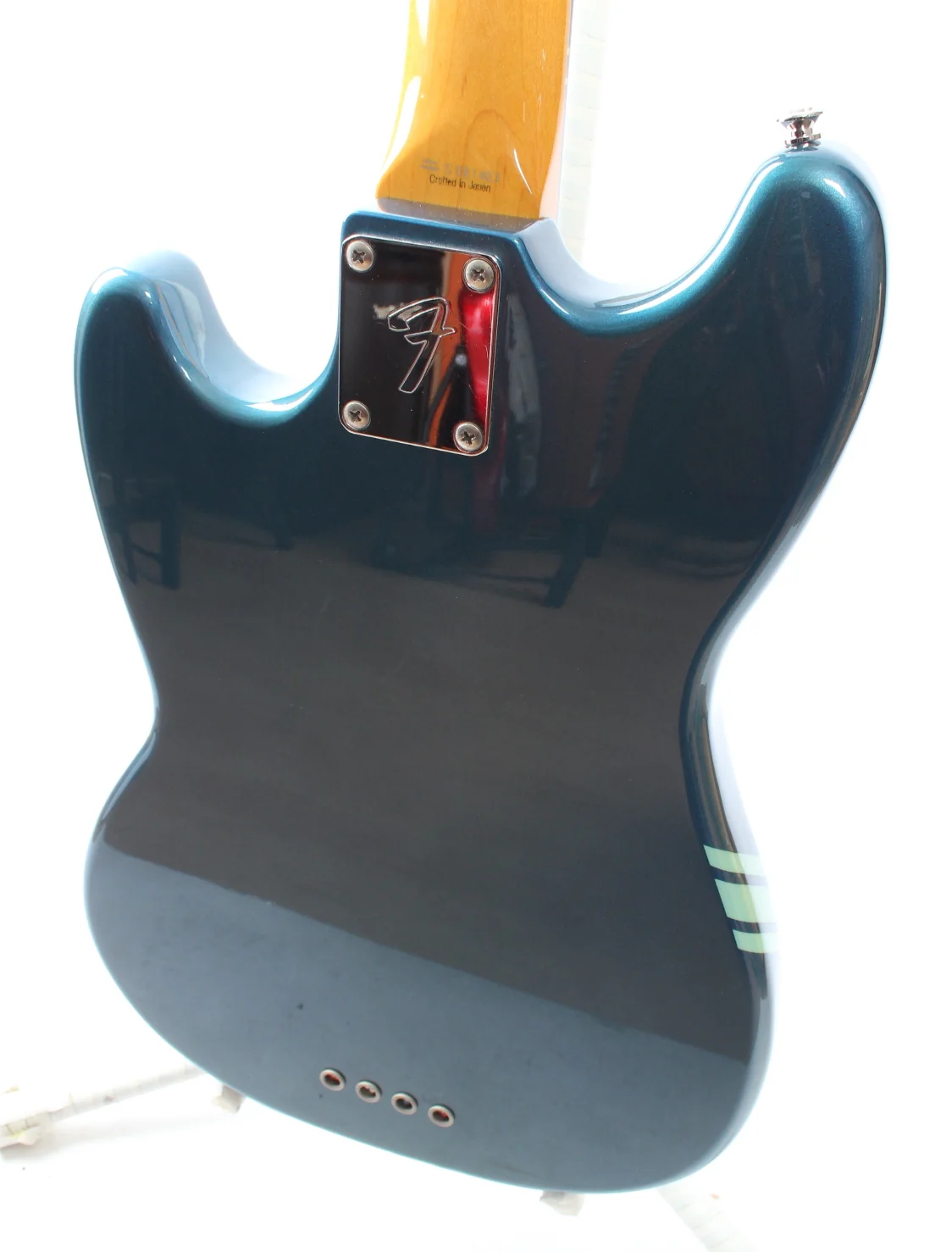 2007 Fender Mustang Bass competition lake placid blue - Image 8
