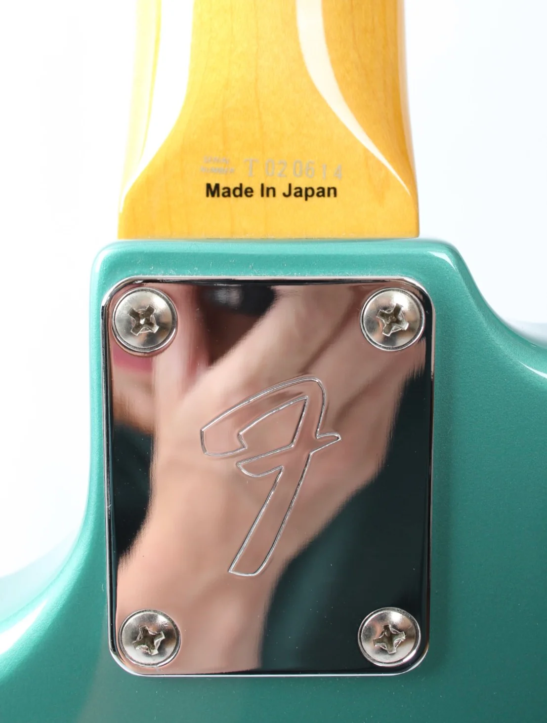 2007 Fender Mustang Bass competition ocean turquoise metallic - Image 11