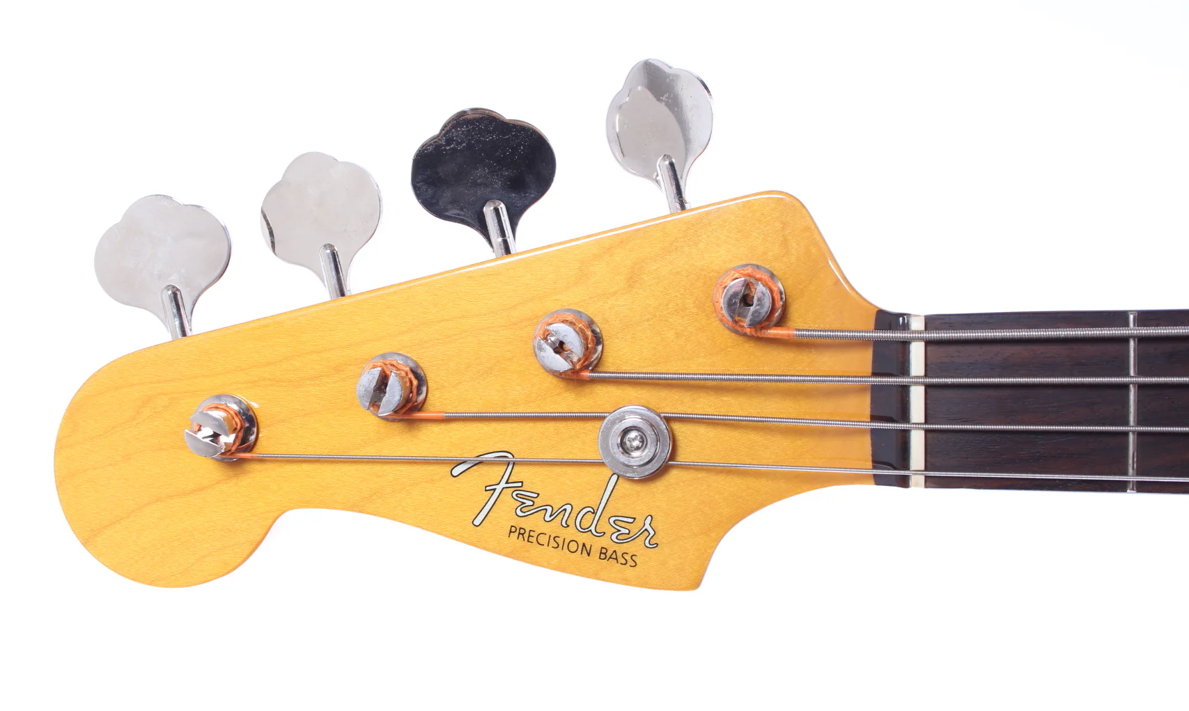 2007 Fender Precision Bass 62 Reissue Lefty sunburst - Image 6