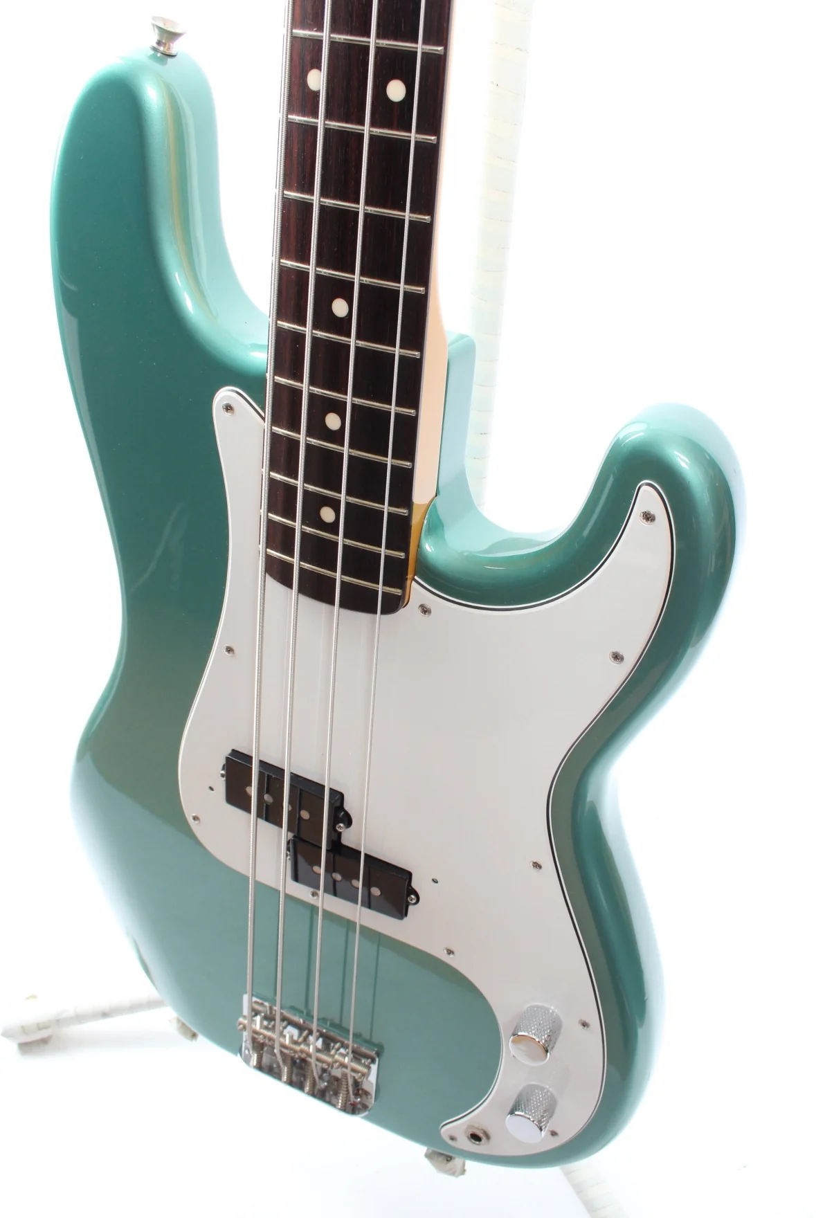 2007 Fender Precision Bass 62 Reissue ocean turquoise metallic - Image 3