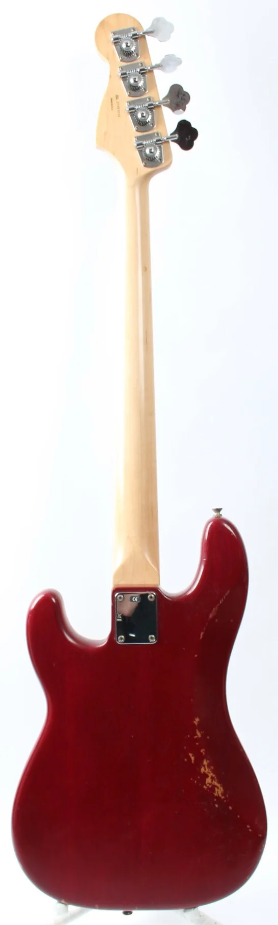 2007 Fender Precision Bass Highway One crimson red transparent - Image 6