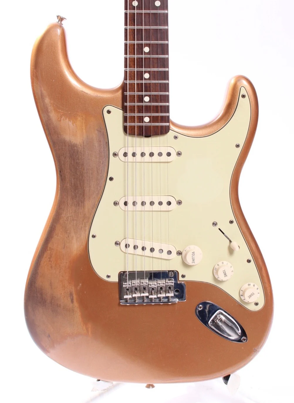 2007 Fender Stratocaster Classic Player 60s firemist gold - Image 2