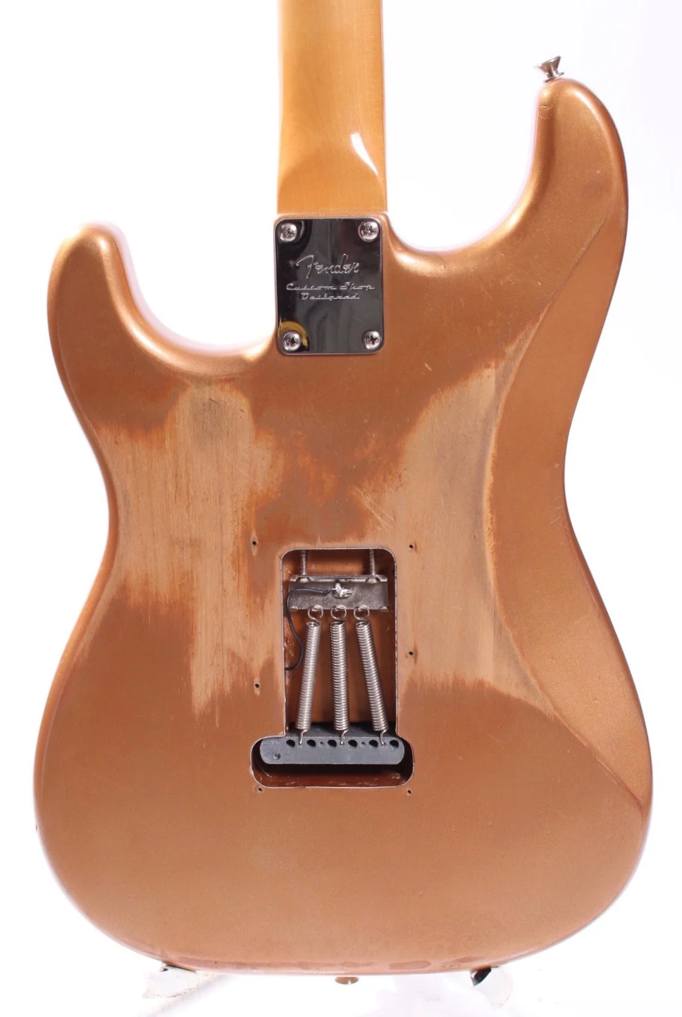 2007 Fender Stratocaster Classic Player 60s firemist gold - Image 7