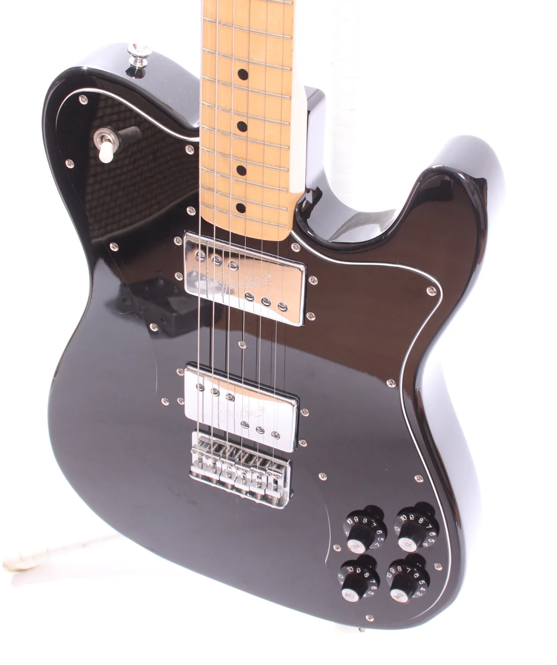 2007 Fender Telecaster Deluxe 75 Reissue black - Image 3