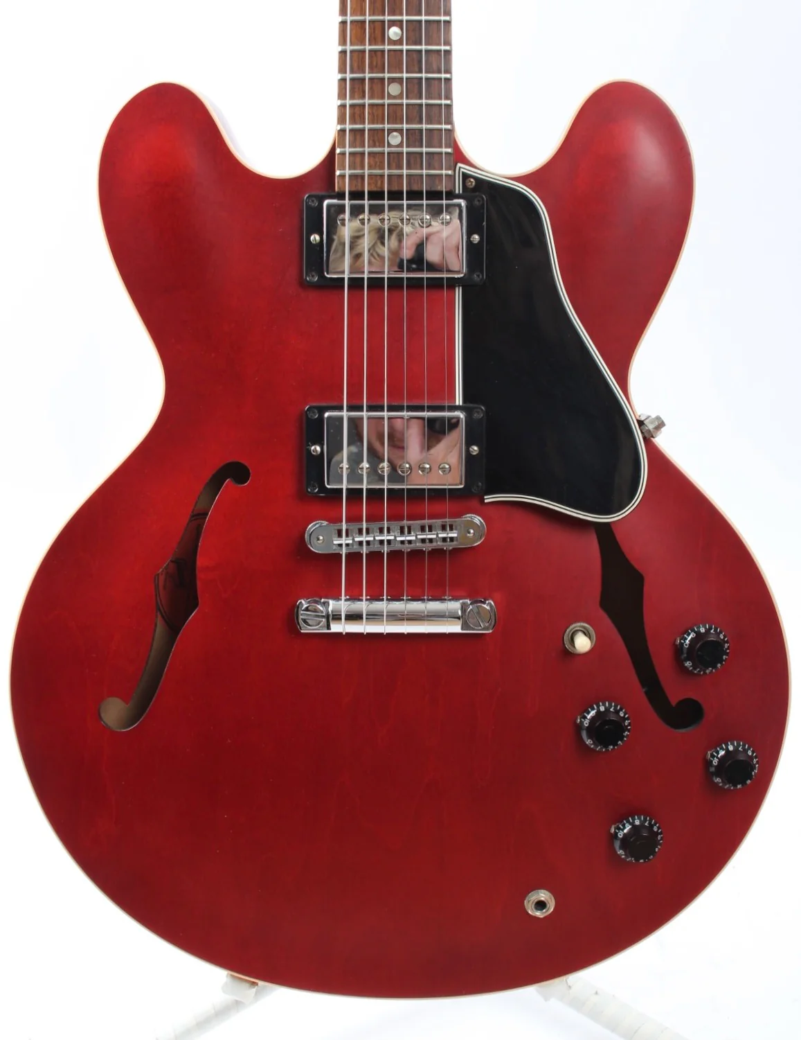 2007 Gibson ES-335 Dot Satin cherry red - Image 2