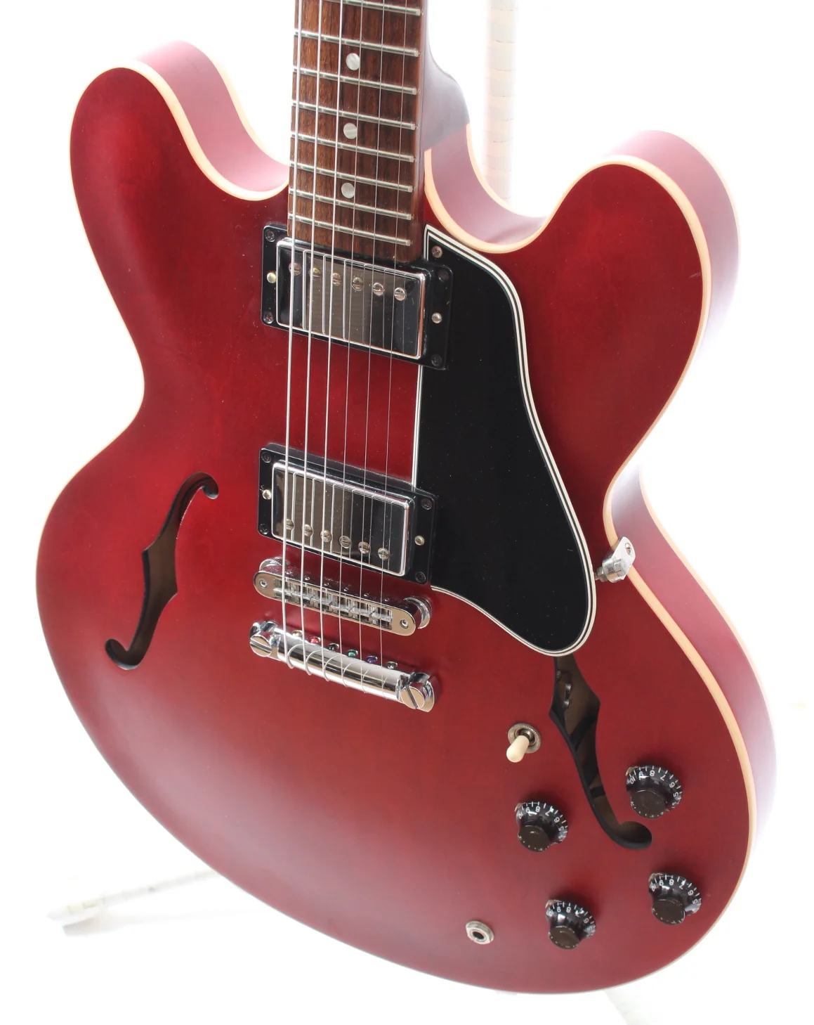 2007 Gibson ES-335 Dot Satin cherry red - Image 3