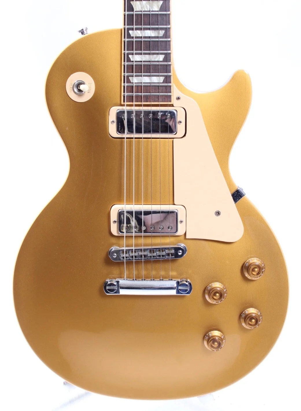 2007 Gibson Les Paul Deluxe Antique Guitar of the Week #8 goldtop - Image 2