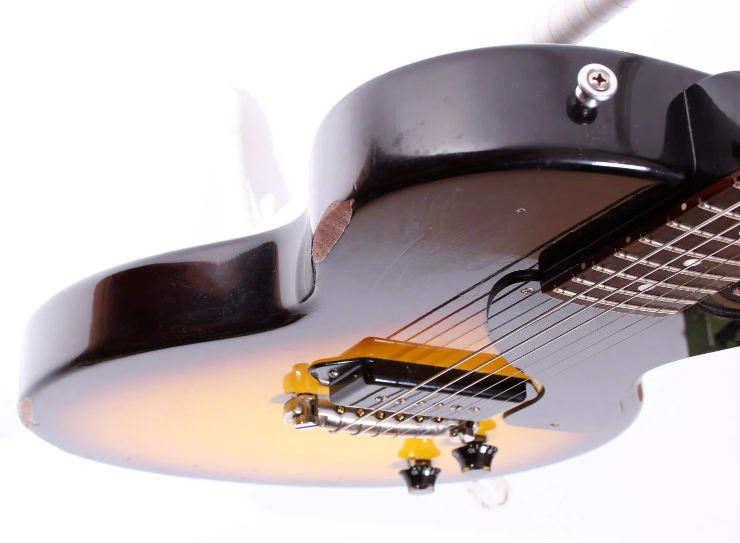 2007 Gibson Les Paul Junior 57 Reissue Historic Series sunburst - Image 11