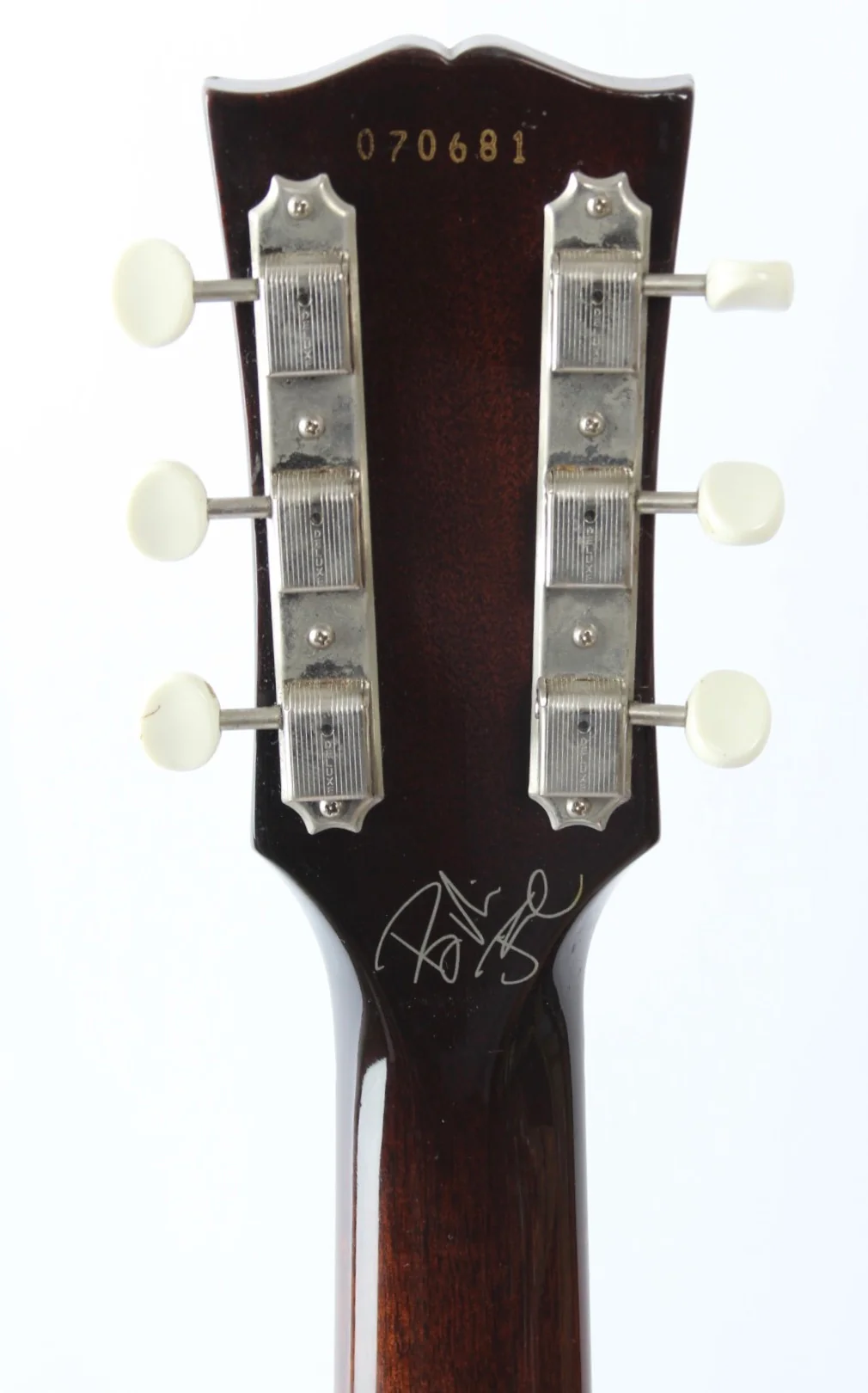 2007 Gibson Les Paul Junior Billie Joe Armstrong Mike Dimkich sunburst - Image 10