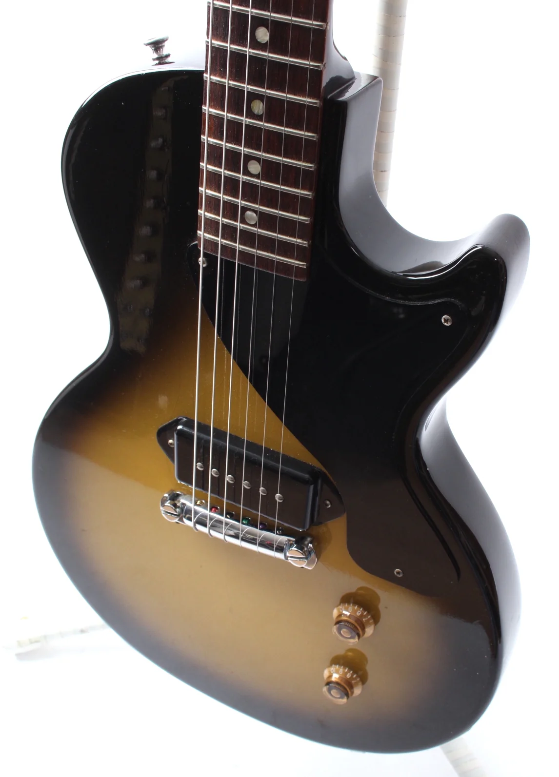 2007 Gibson Les Paul Junior Billie Joe Armstrong Mike Dimkich sunburst - Image 3