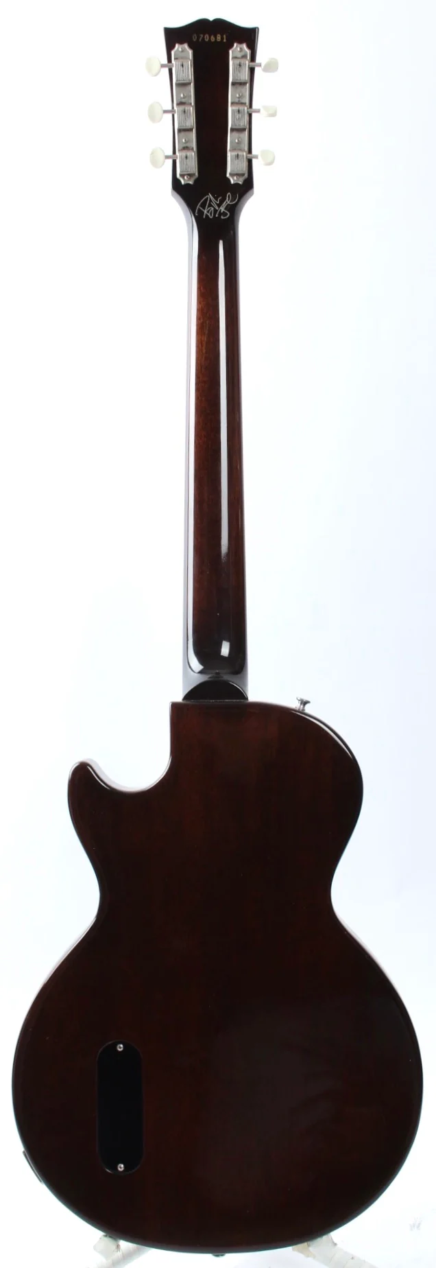 2007 Gibson Les Paul Junior Billie Joe Armstrong Mike Dimkich sunburst - Image 6