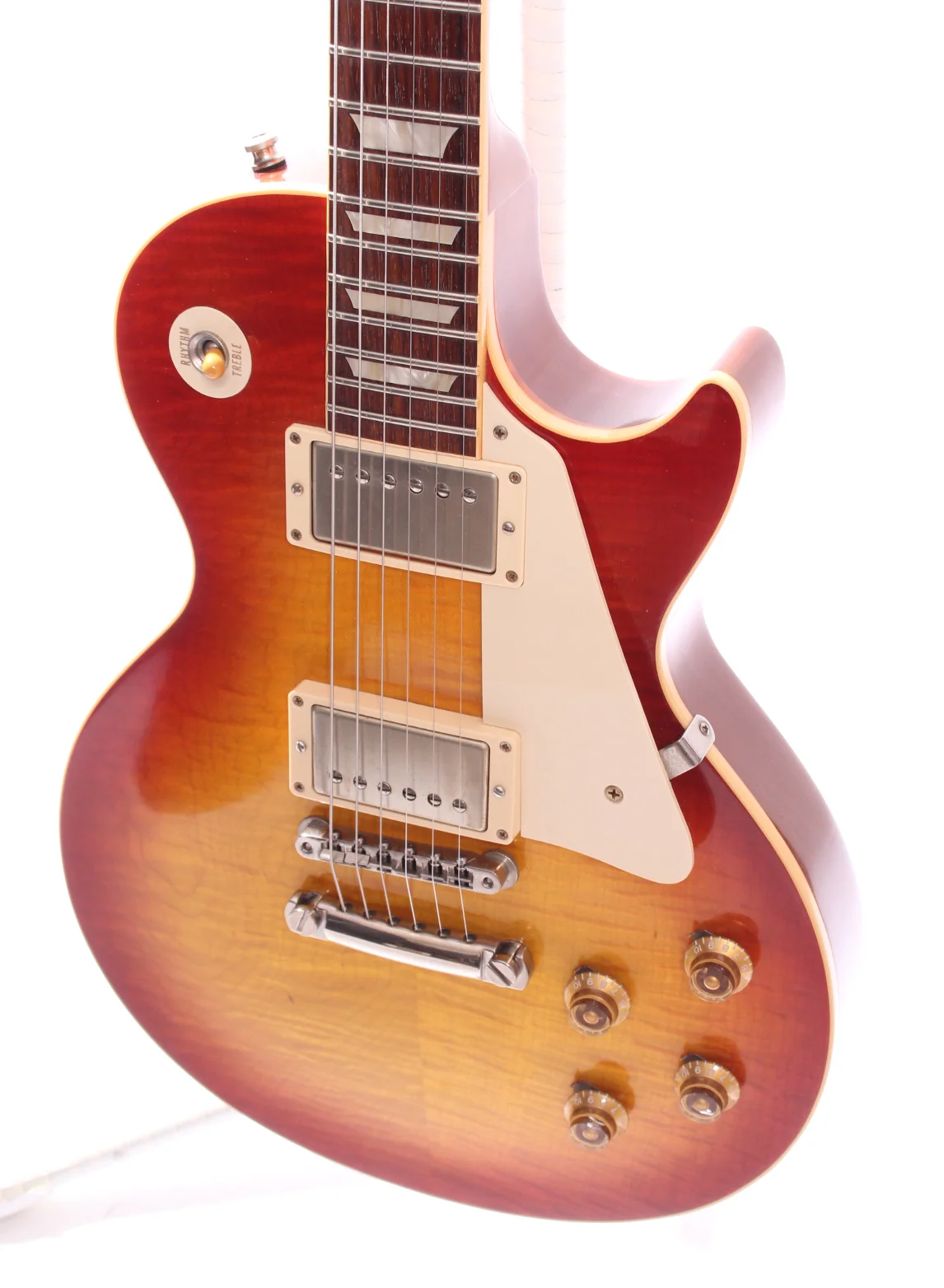 2007 Gibson Les Paul Standard R9 Historic 59 Reissue washed cherry sunburst - Image 3