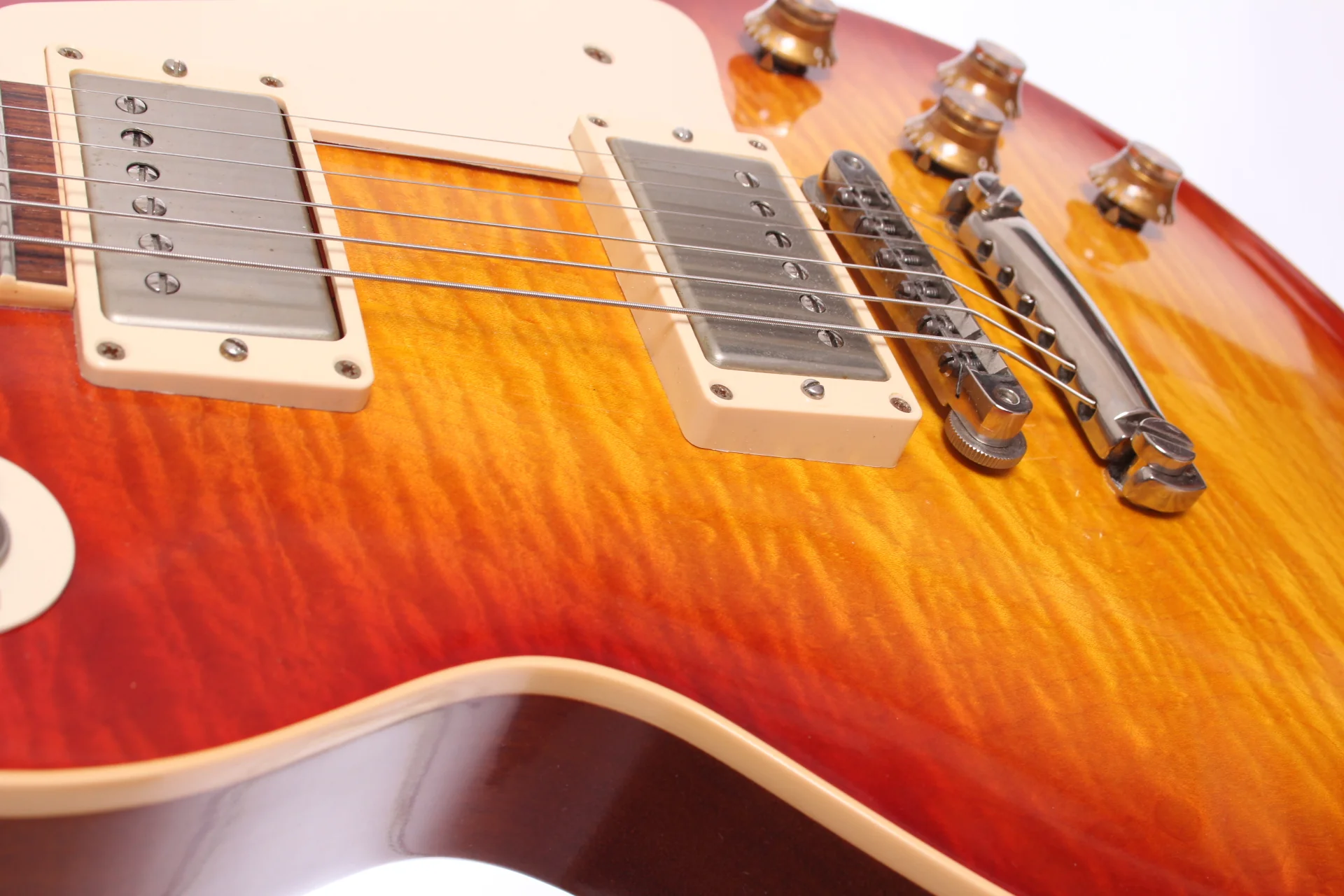 2007 Gibson Les Paul Standard R9 Historic 59 Reissue washed cherry sunburst - Image 4