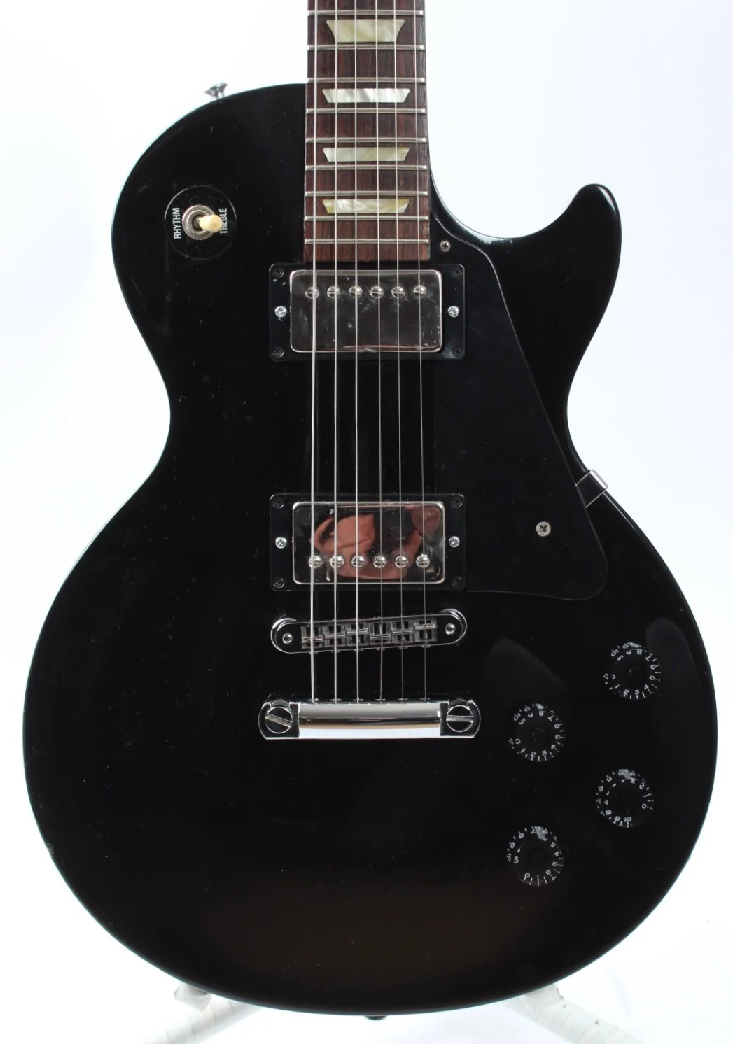 2007 Gibson Les Paul Studio ebony ultra lightweight - Image 2