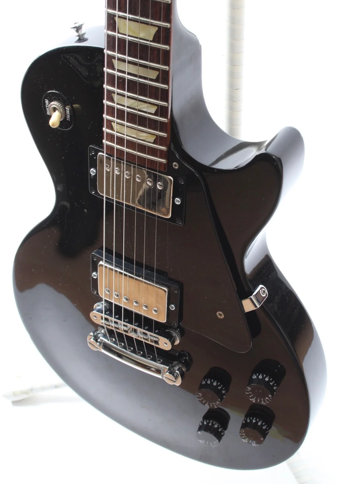 2007 Gibson Les Paul Studio ebony ultra lightweight - Image 3