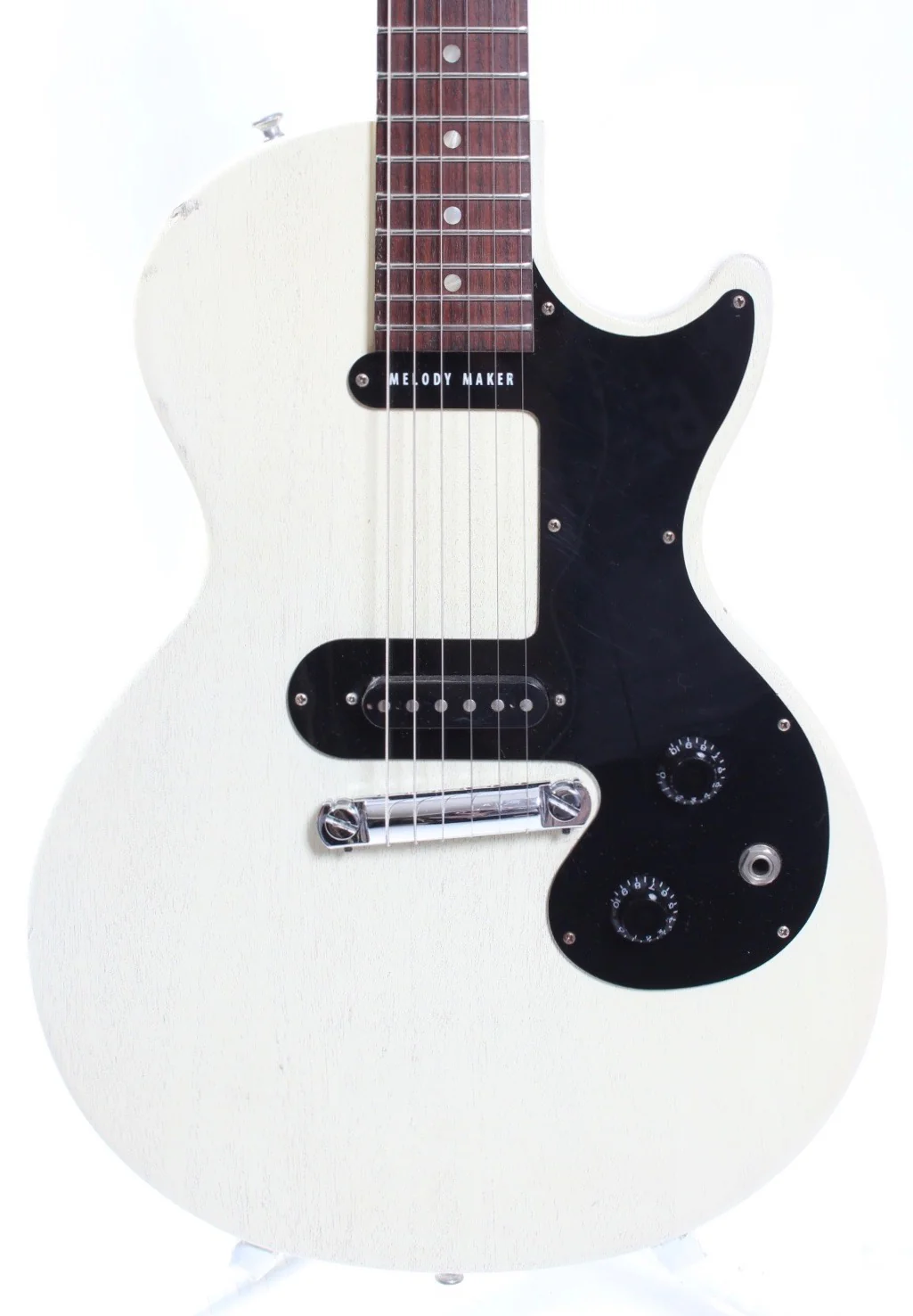 2007 Gibson Melody Maker faded tv white - Image 2