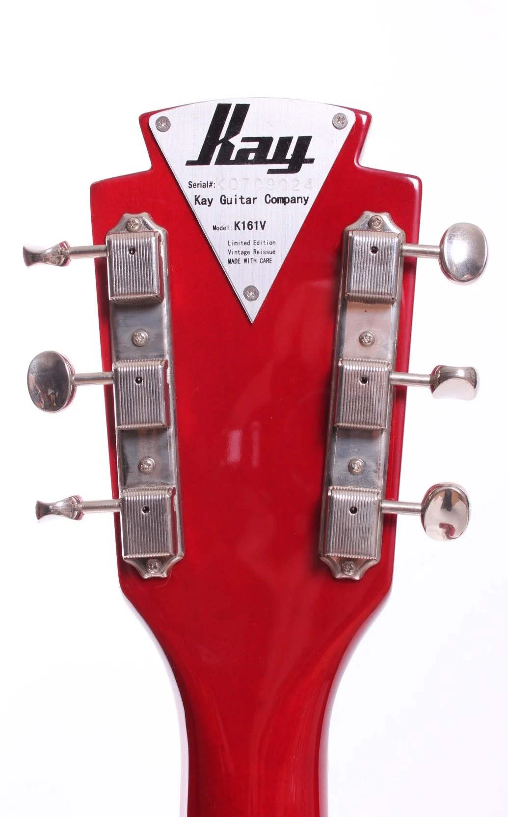 2007 Kay Thin Twin K161V vintage cherry sunburst - Image 10
