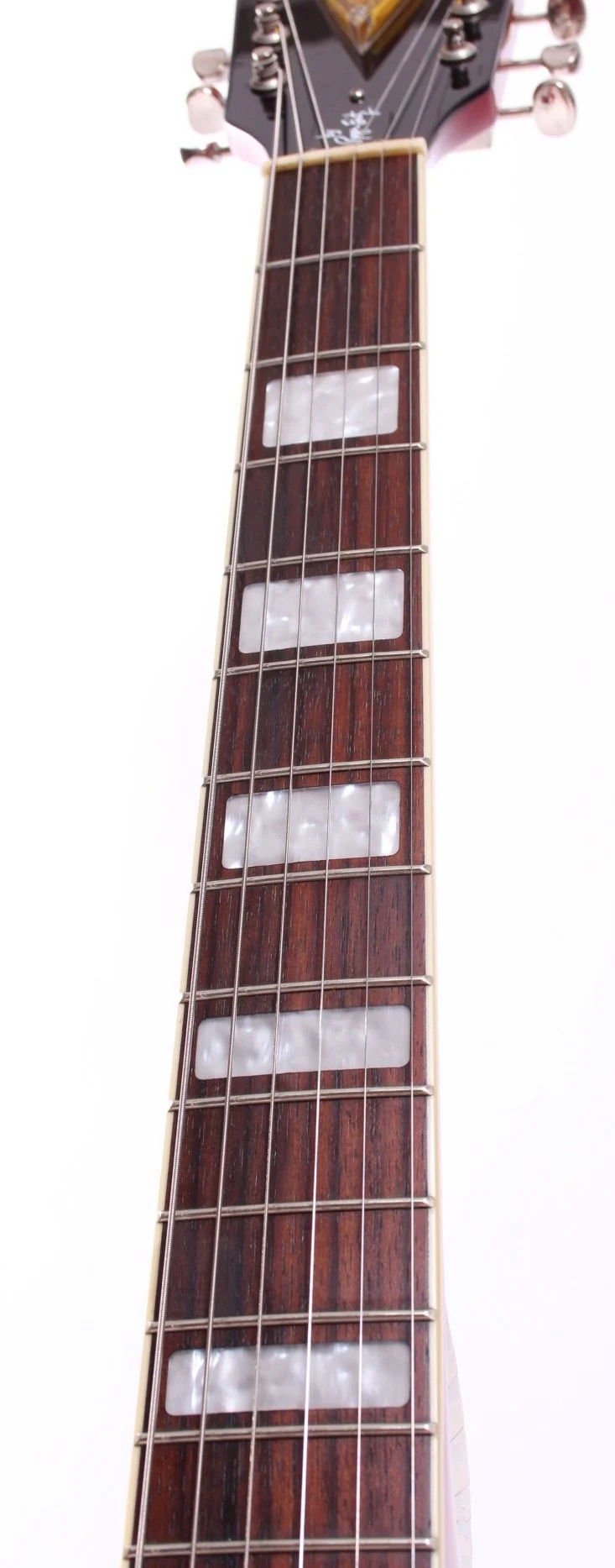 2007 Kay Thin Twin K161V vintage cherry sunburst - Image 4