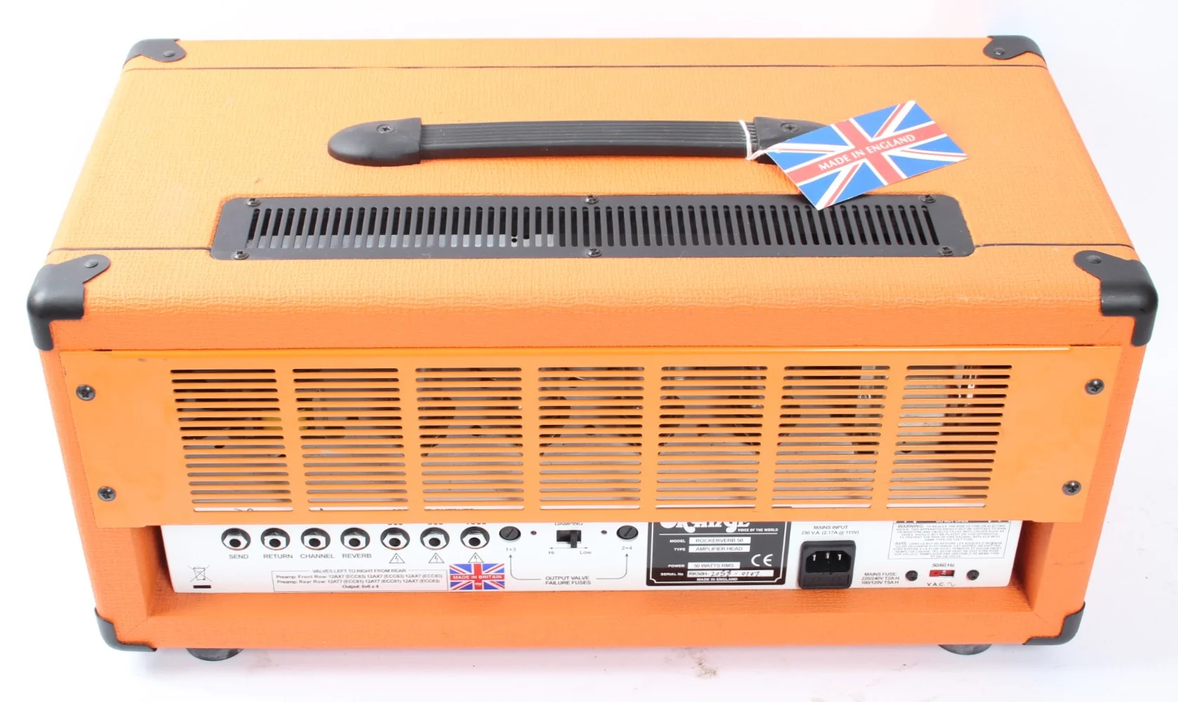 2007 Orange Rockerverb 50 - Image 6