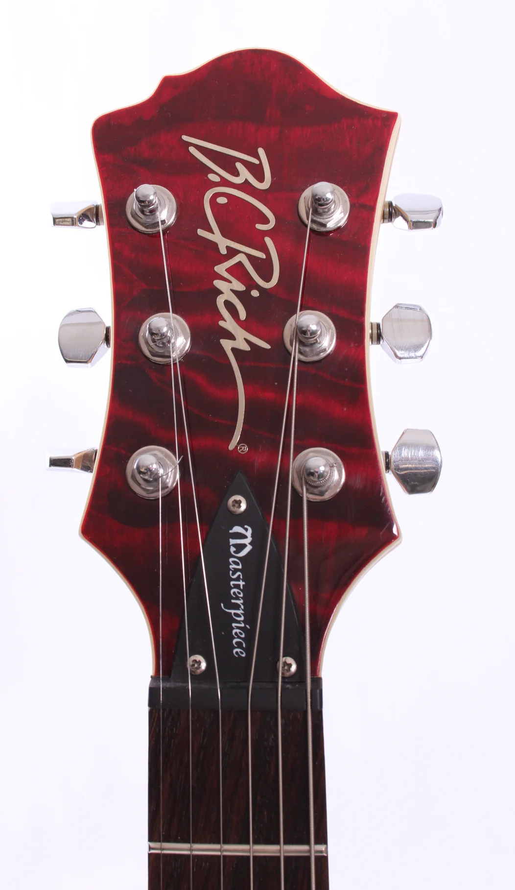 2008 B.C. Rich Mockingbird Masterpiece lefty dragon blood red - Image 5
