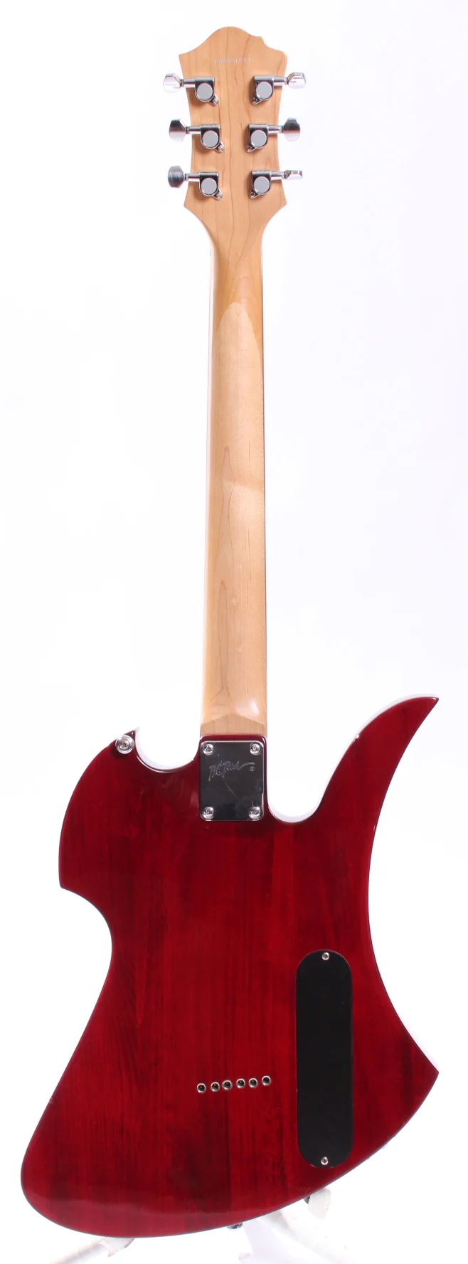 2008 B.C. Rich Mockingbird Masterpiece lefty dragon blood red - Image 6