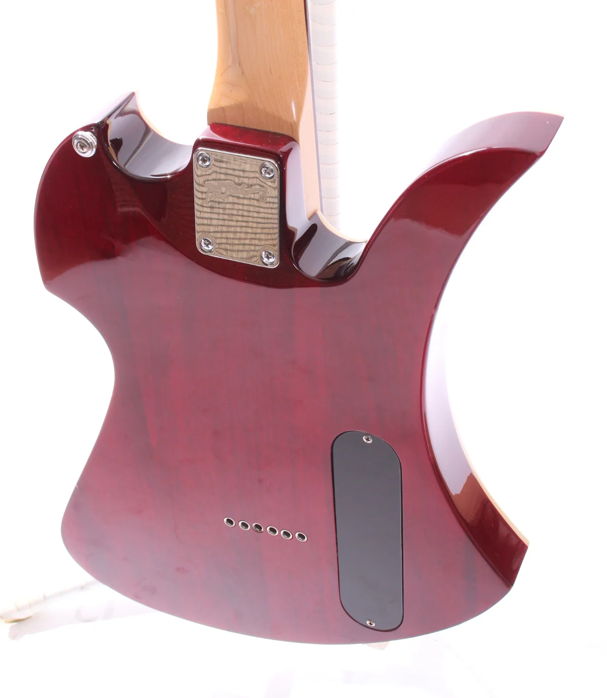 2008 B.C. Rich Mockingbird Masterpiece lefty dragon blood red - Image 8