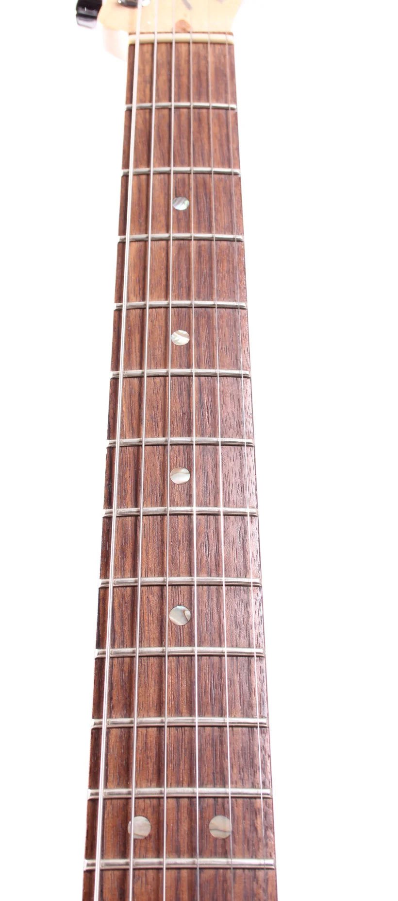 2008 Fender American Deluxe Telecaster olympic pearl - Image 4