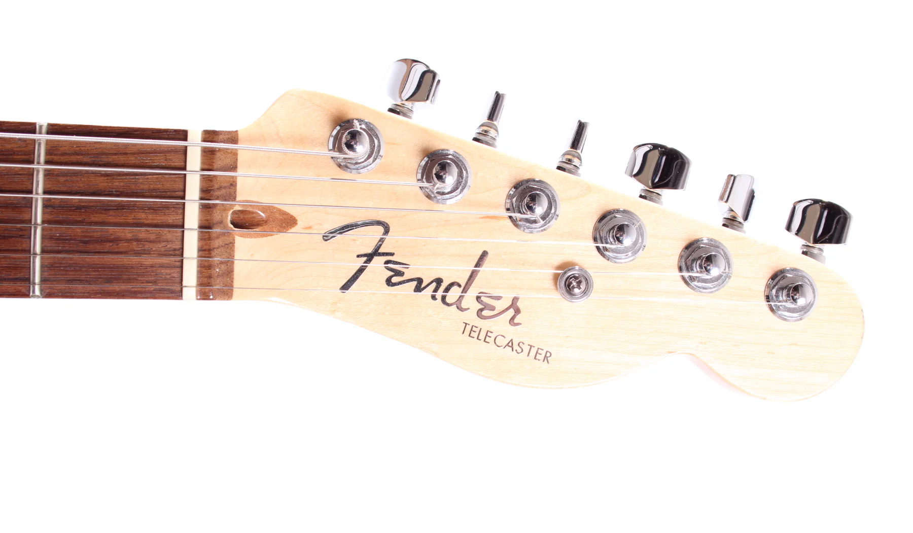 2008 Fender American Deluxe Telecaster olympic pearl - Image 5