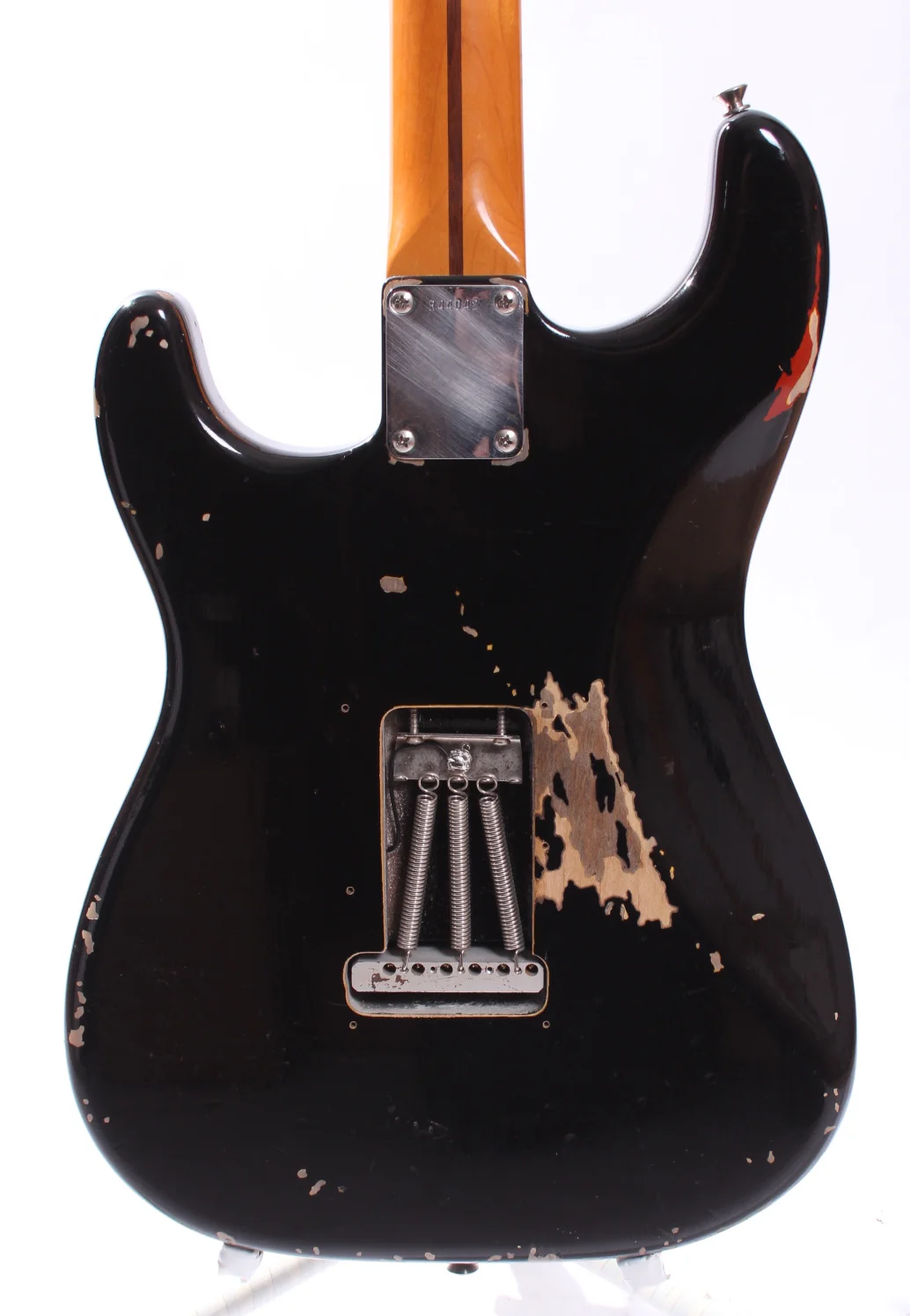 2008 Fender Custom Shop David Gilmour Strat Relic black - Image 7