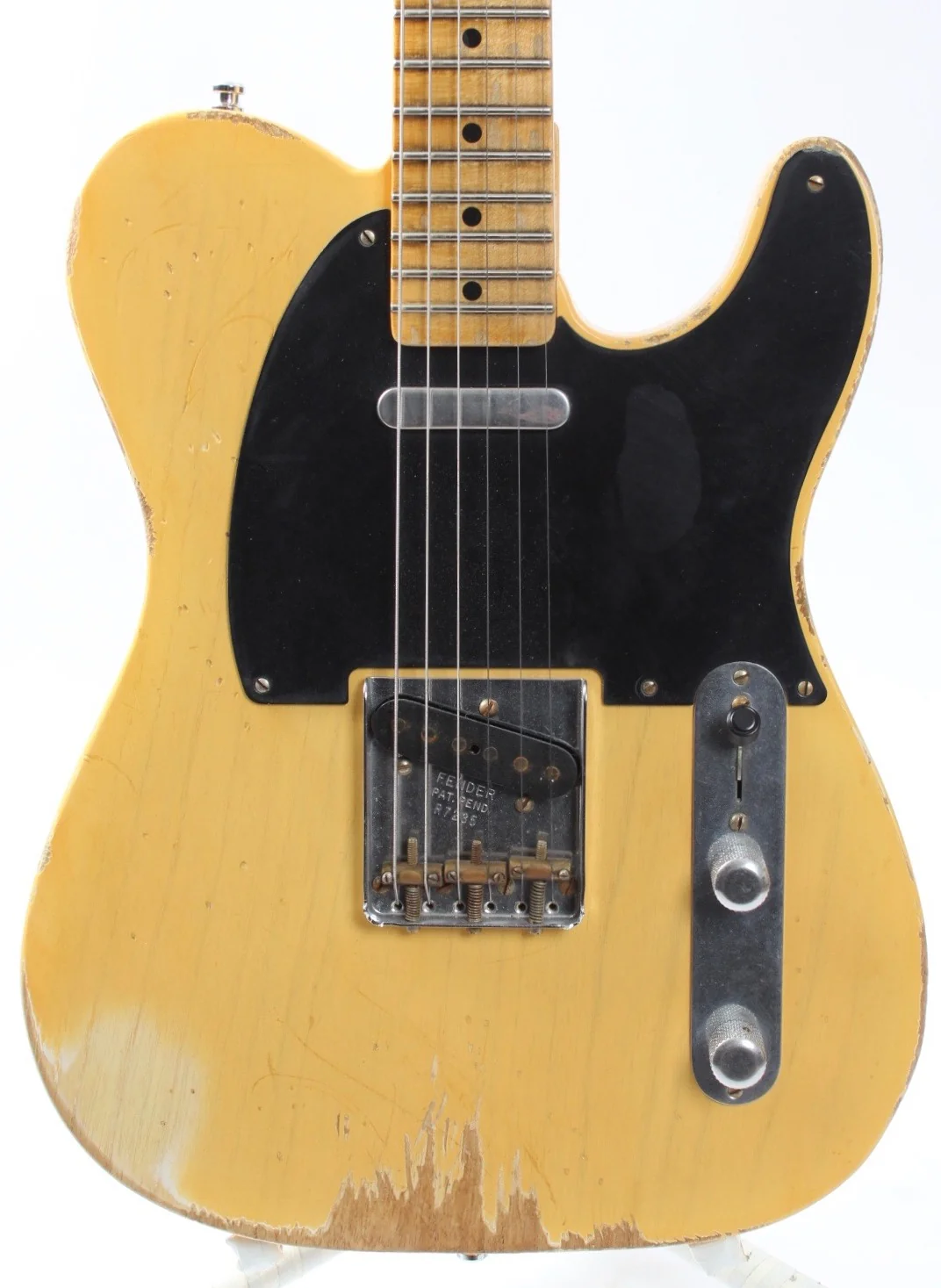 2008 Fender Custom Shop Nocaster Relic Dennis Galuszka Masterbuilt butterscotch blond - Image 2
