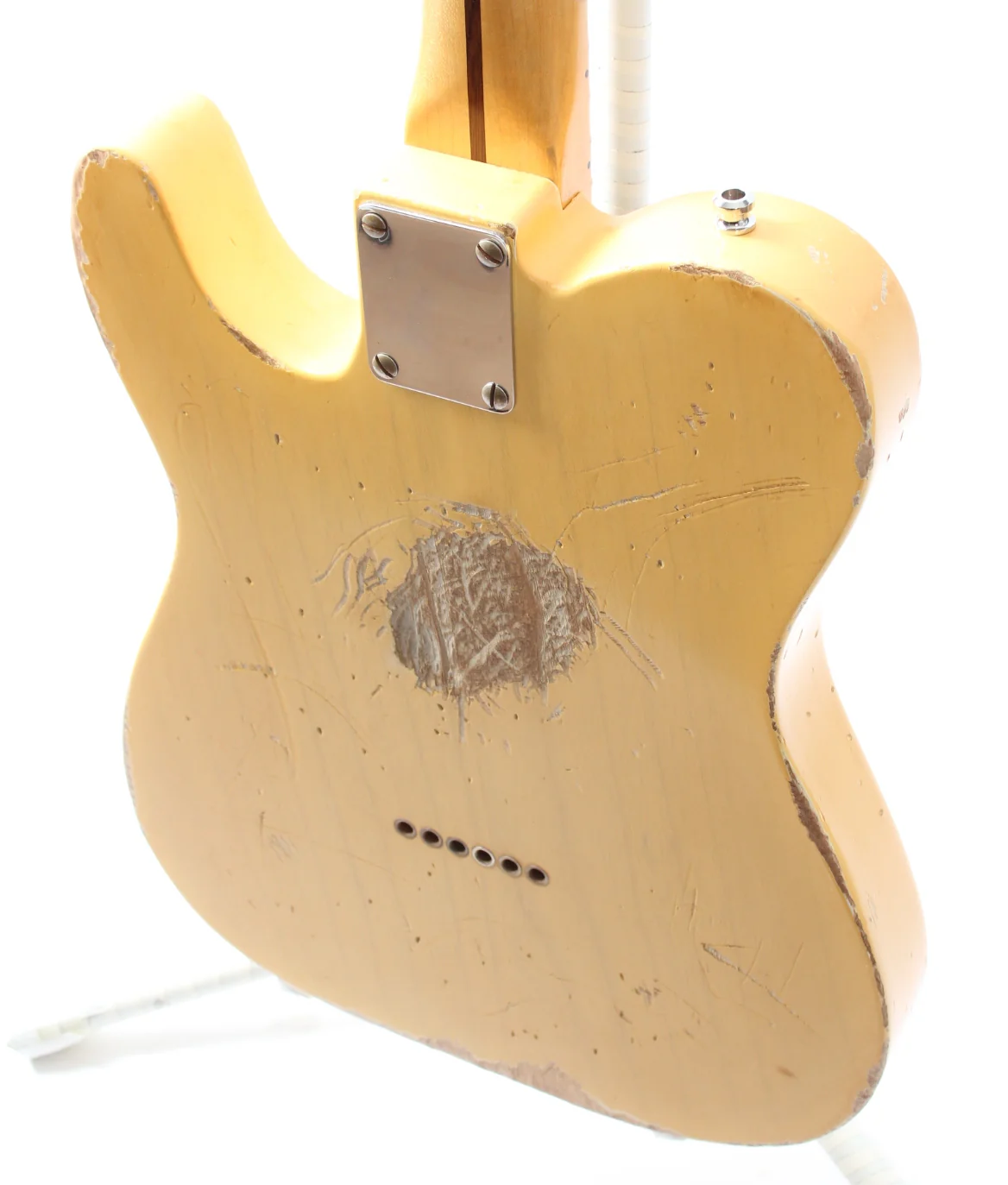 2008 Fender Custom Shop Nocaster Relic Dennis Galuszka Masterbuilt butterscotch blond - Image 8