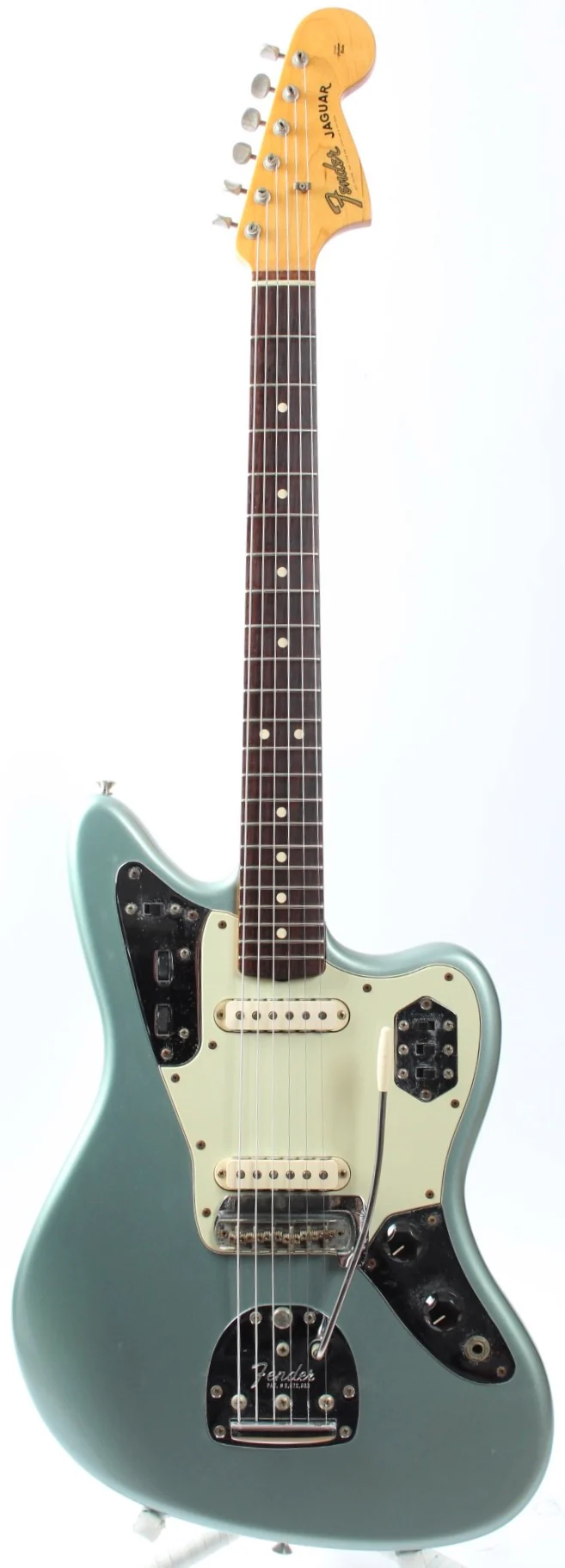 2008 Fender Jaguar American Vintage 62 Reissue ice blue metallic - Image 3