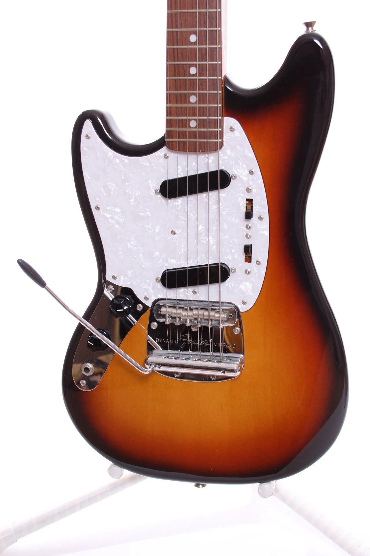 2008 Fender Japan Mustang '65 Reissue sunburst LEFTY - Image 3