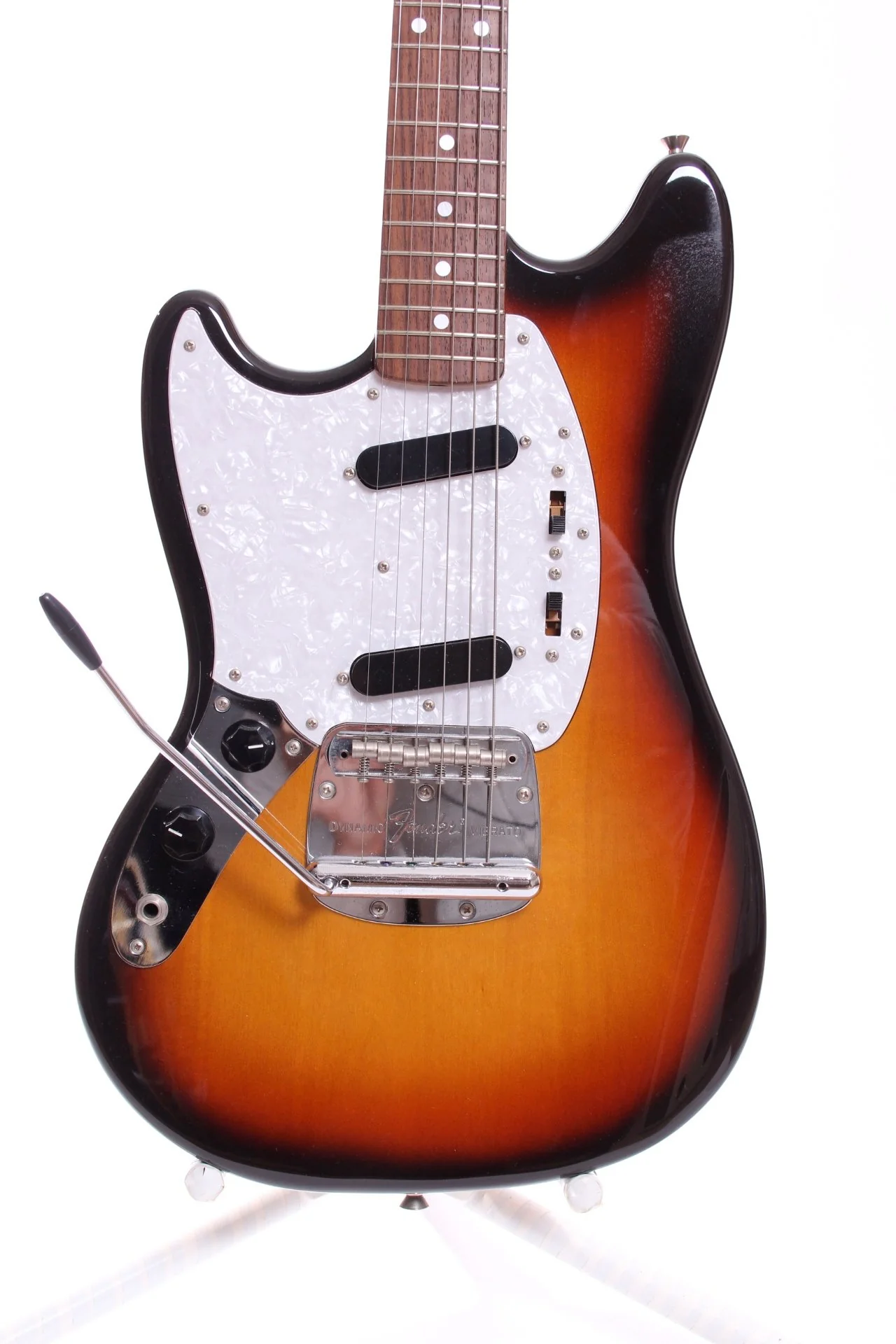 2008 Fender Japan Mustang '65 Reissue sunburst LEFTY - Image 5