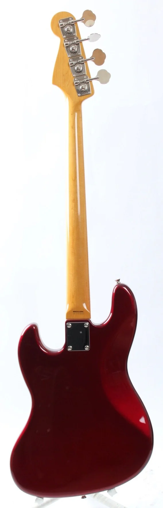 2008 Fender Jazz Bass 62 Reissue Medium 32" Scale candy apple red - Image 6
