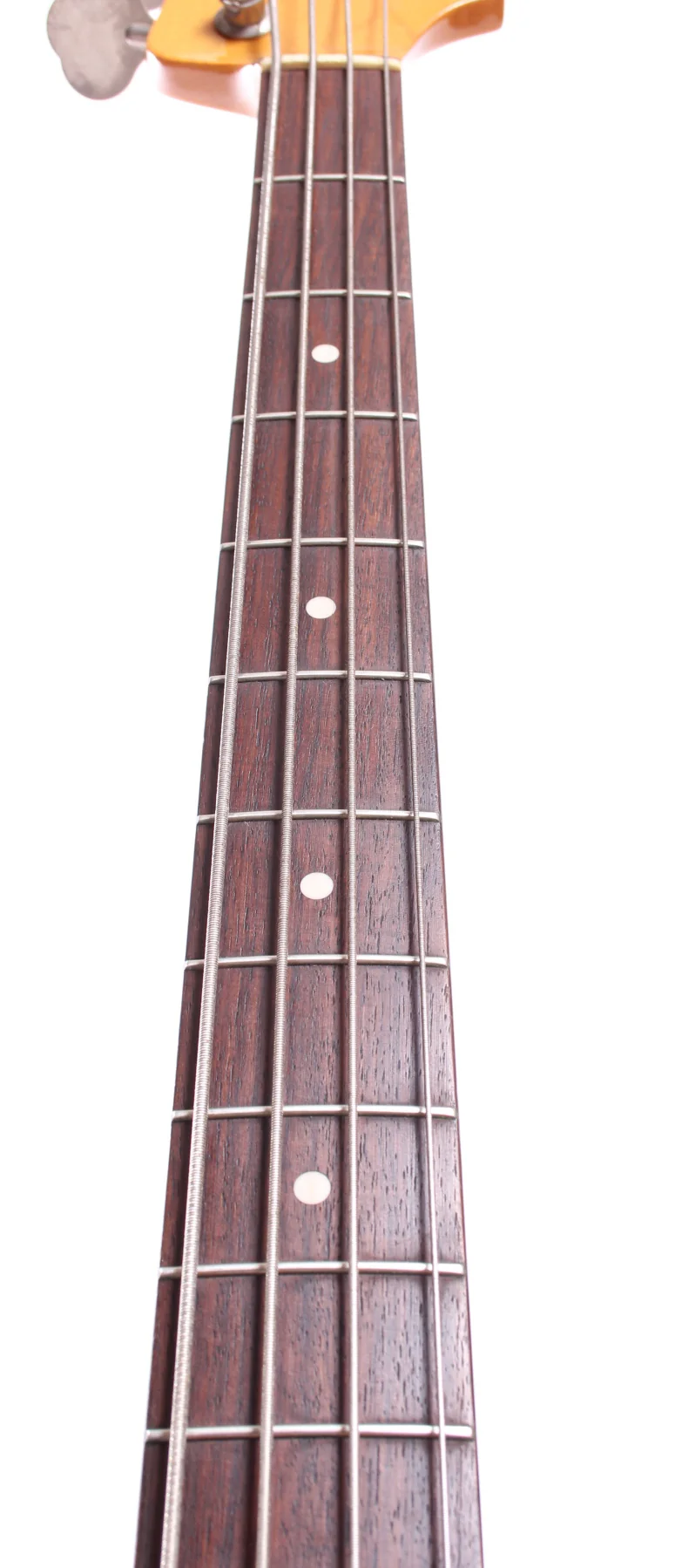 2008 Fender Jazz Bass 62 Reissue sunburst - Image 4