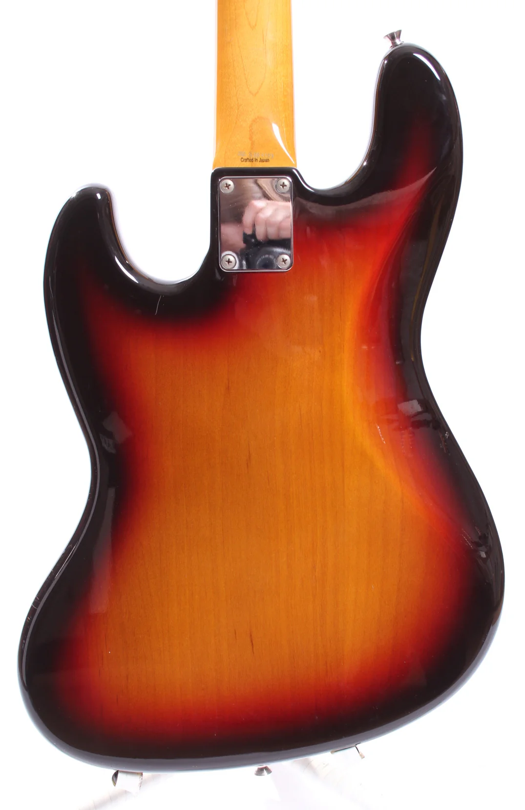 2008 Fender Jazz Bass 62 Reissue sunburst - Image 7