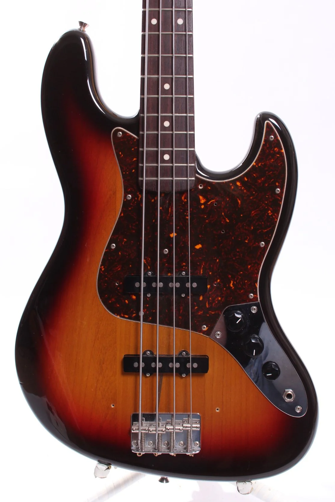 2008 Fender Jazz Bass '62 Reissue sunburst - Image 2