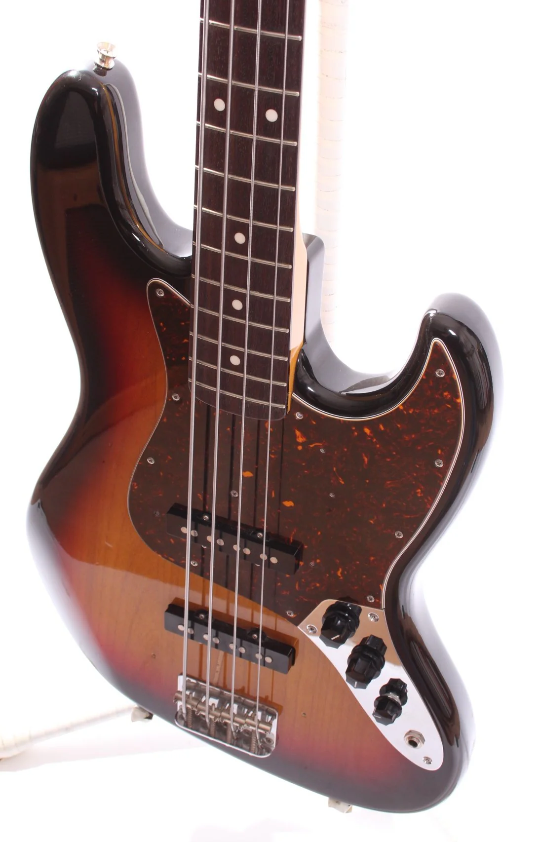 2008 Fender Jazz Bass '62 Reissue sunburst - Image 3