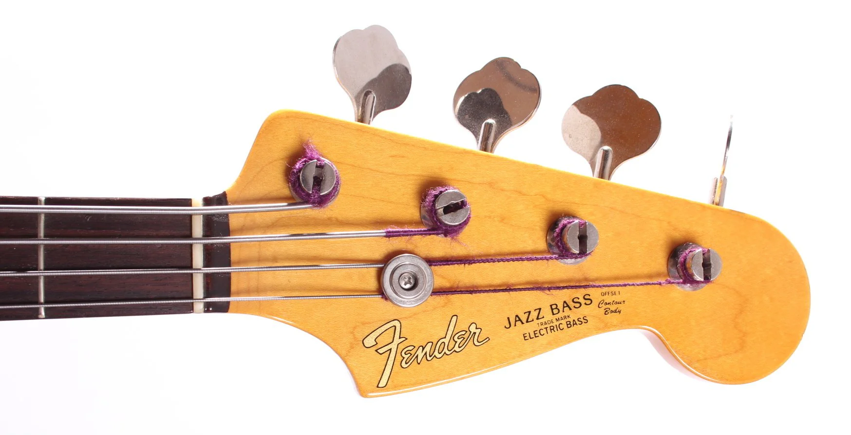 2008 Fender Jazz Bass '62 Reissue sunburst - Image 5